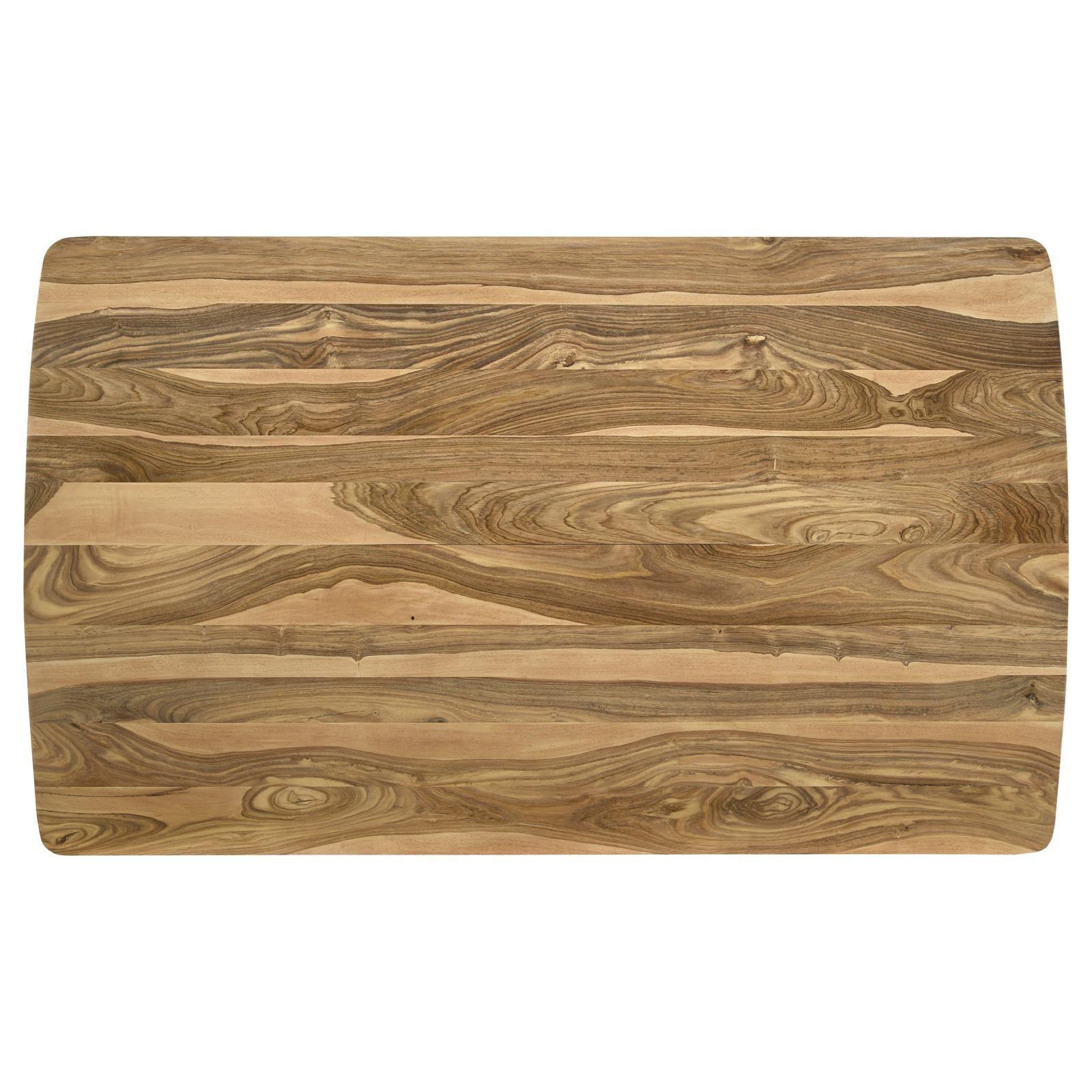 Partridge Rectangular Counter Height Table Natural Sheesham - Ella Furniture