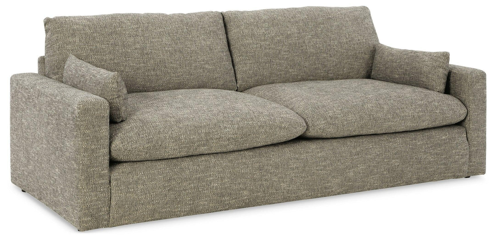 Dramatic Granite Chenille Sofa - Ella Furniture