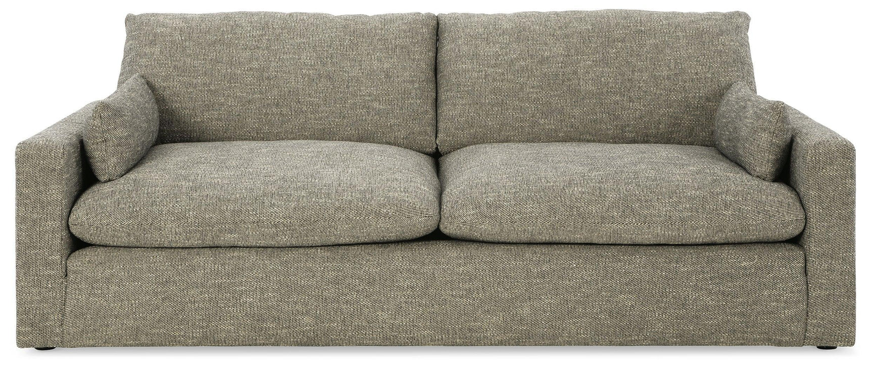 Dramatic Granite Chenille Sofa - Ella Furniture