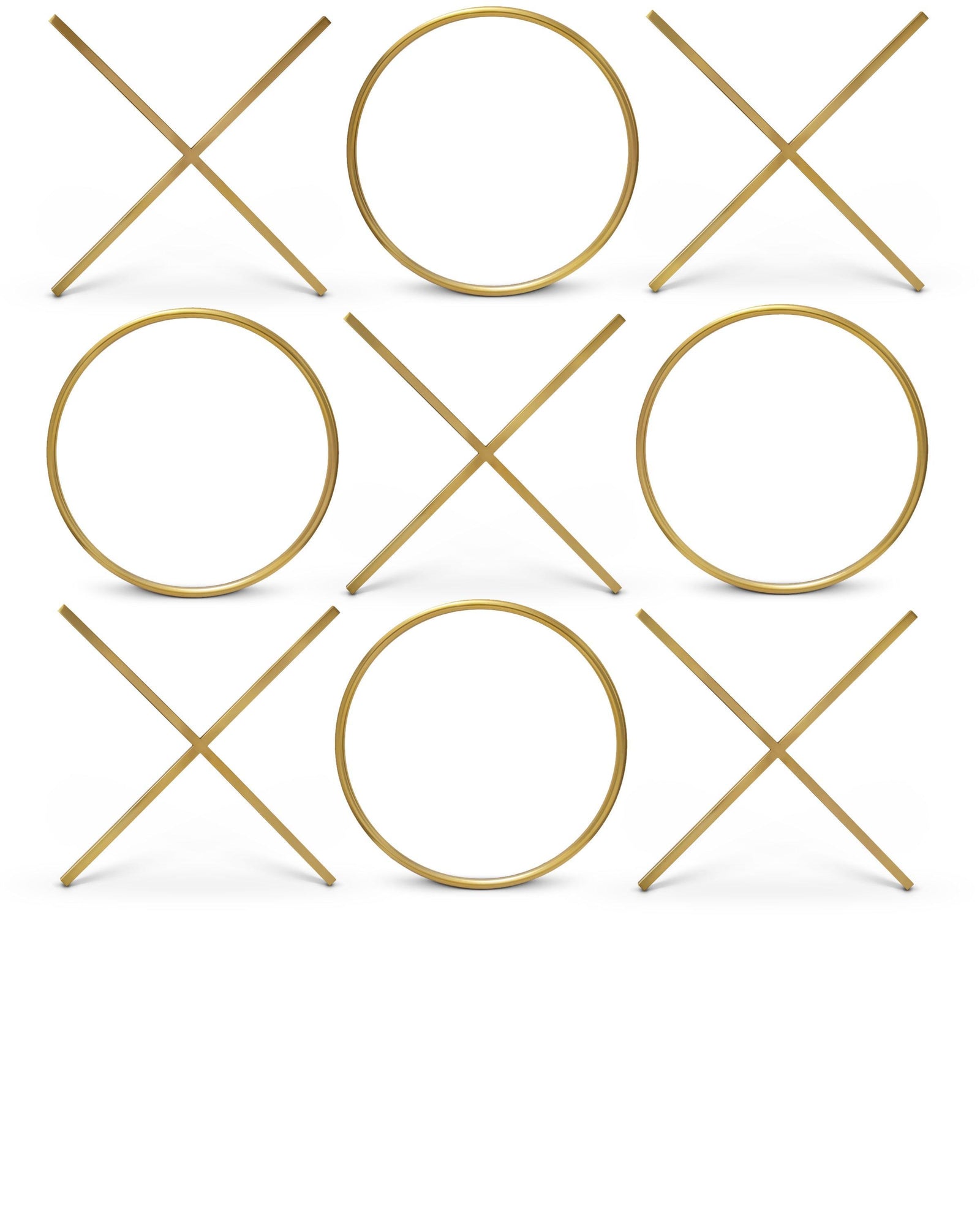 Xoxo Gold Wall Décor 432 - Ella Furniture