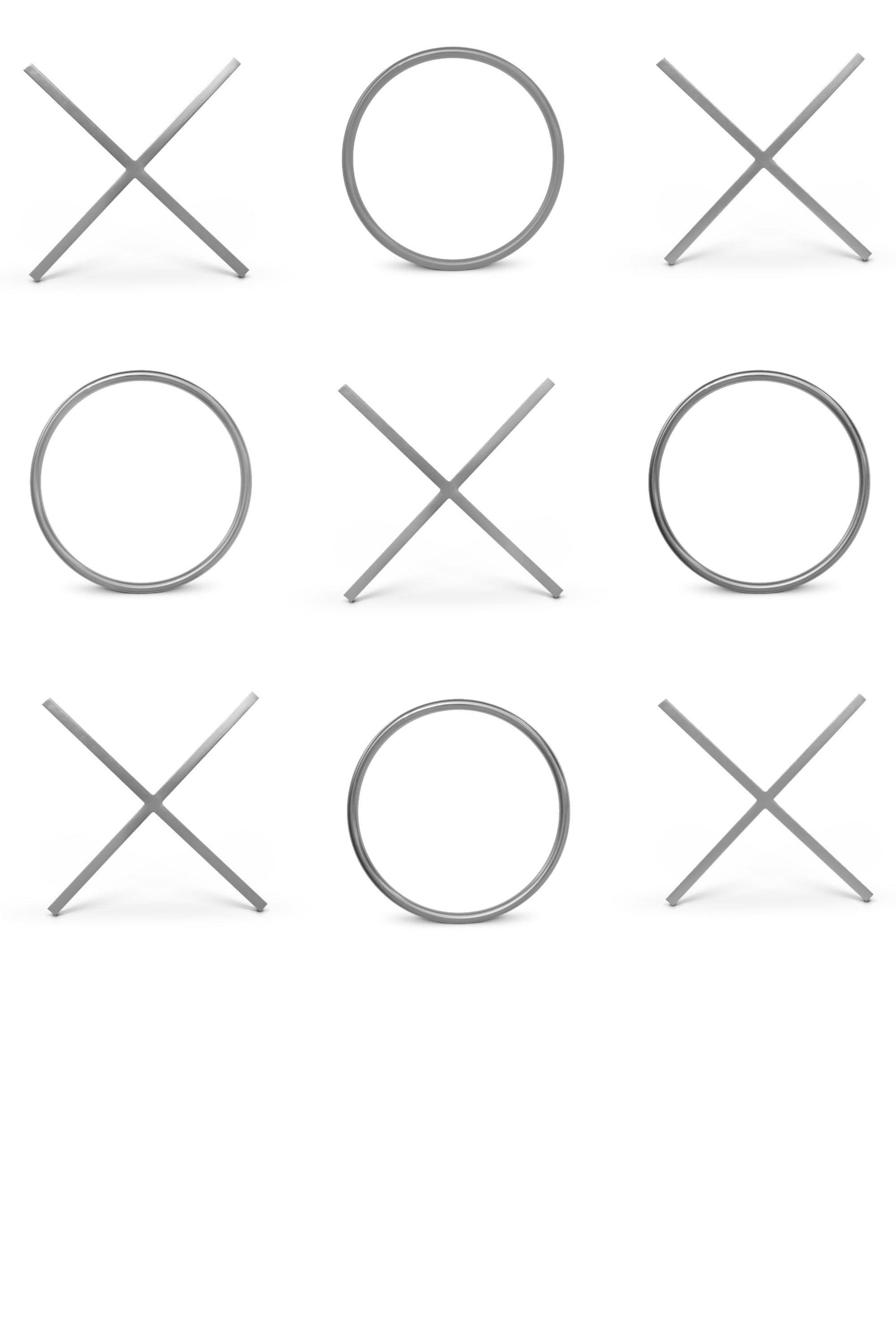 Xoxo Silver Wall Décor - Ella Furniture