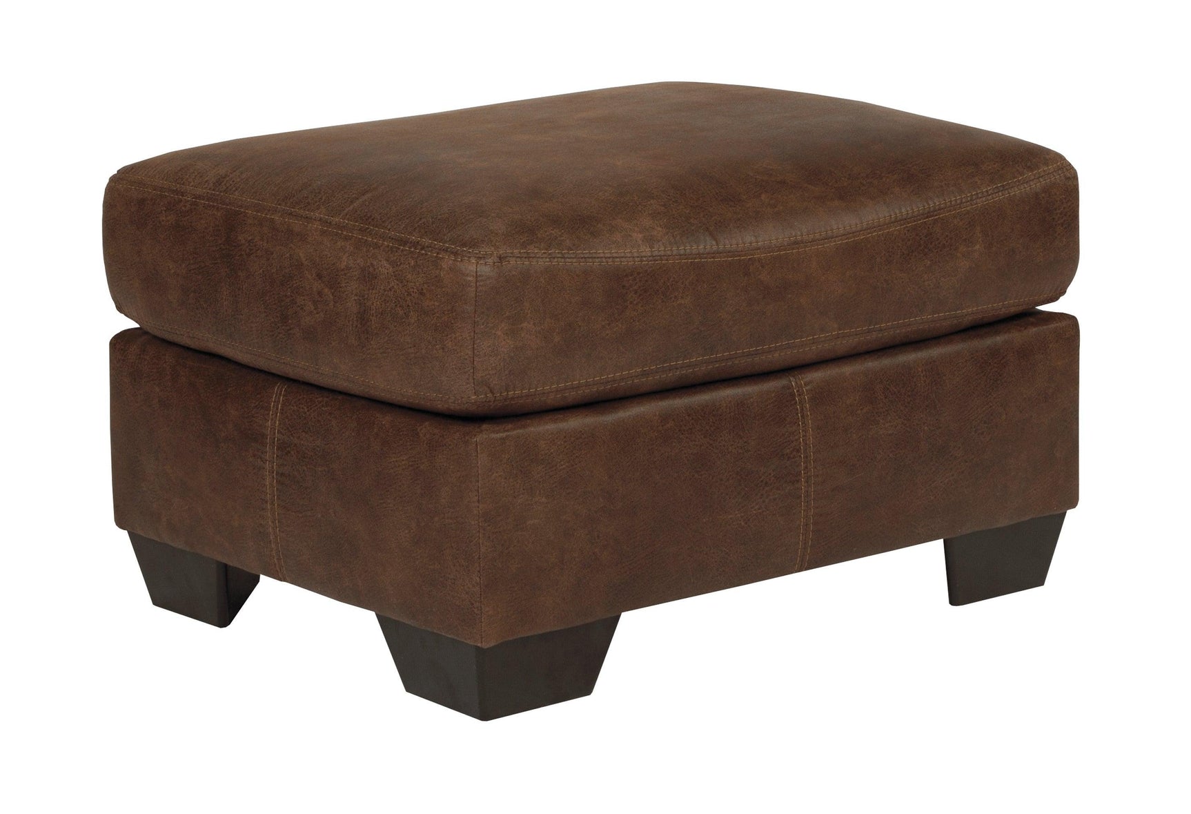 Bladen Coffee Faux Leather Ottoman - Ella Furniture