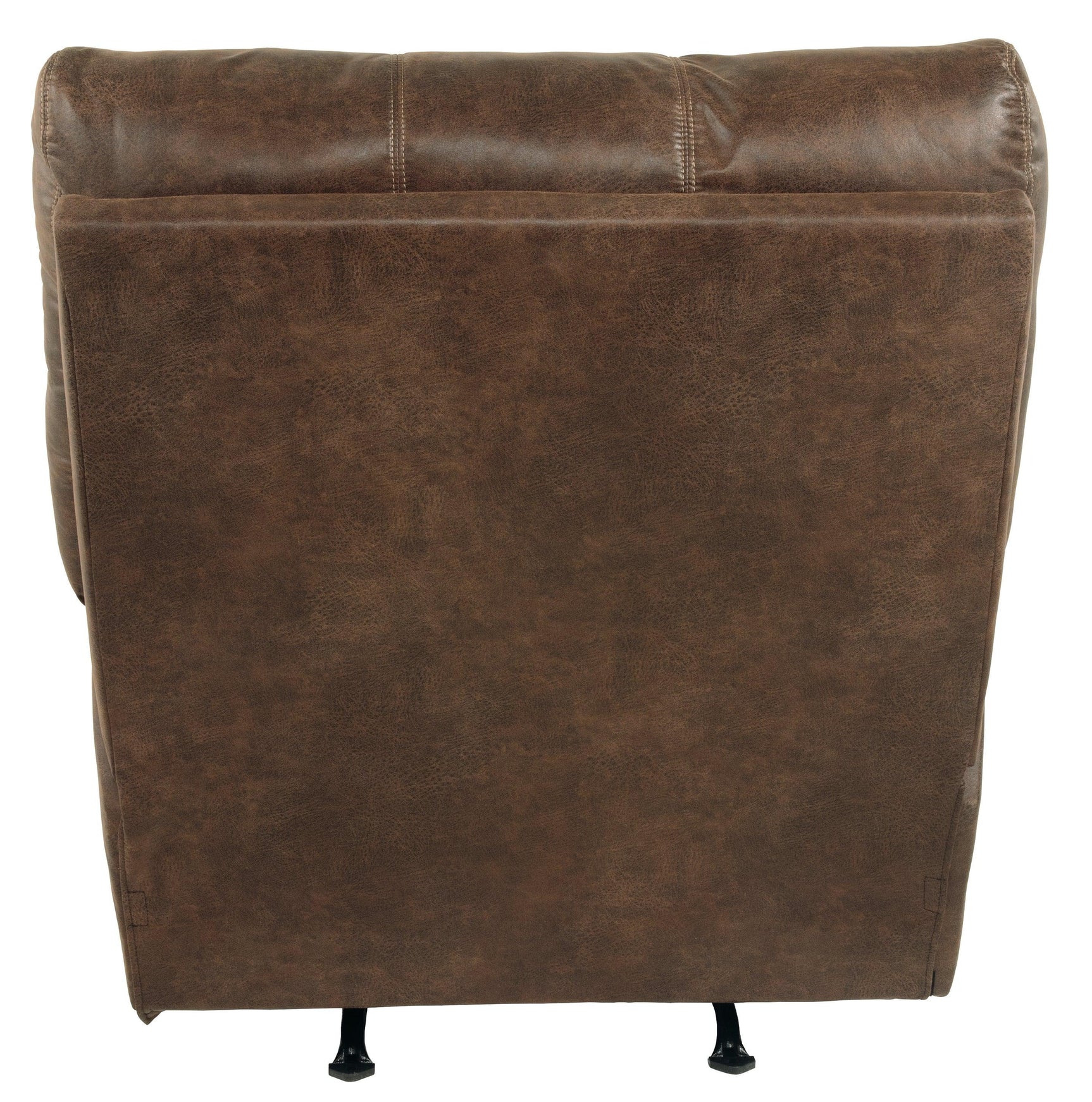 Bladen Coffee Faux Leather Recliner - Ella Furniture