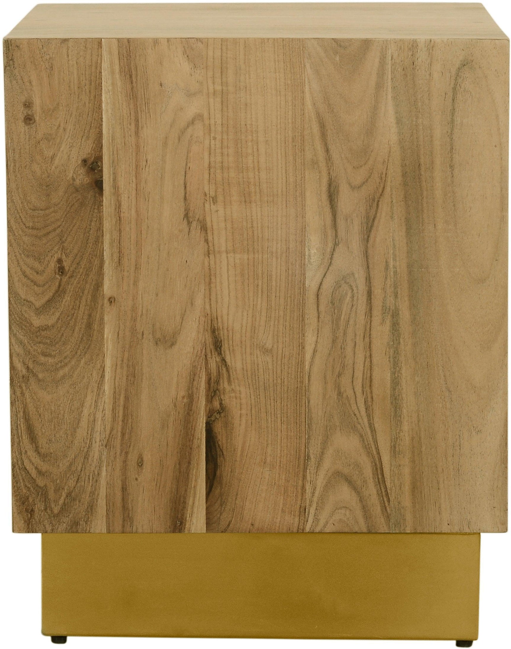 Acacia Gold End Table - Ella Furniture