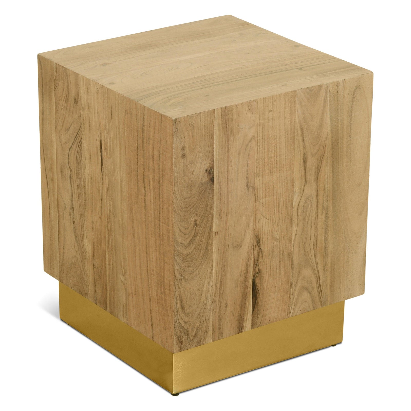 Acacia Gold End Table - Ella Furniture