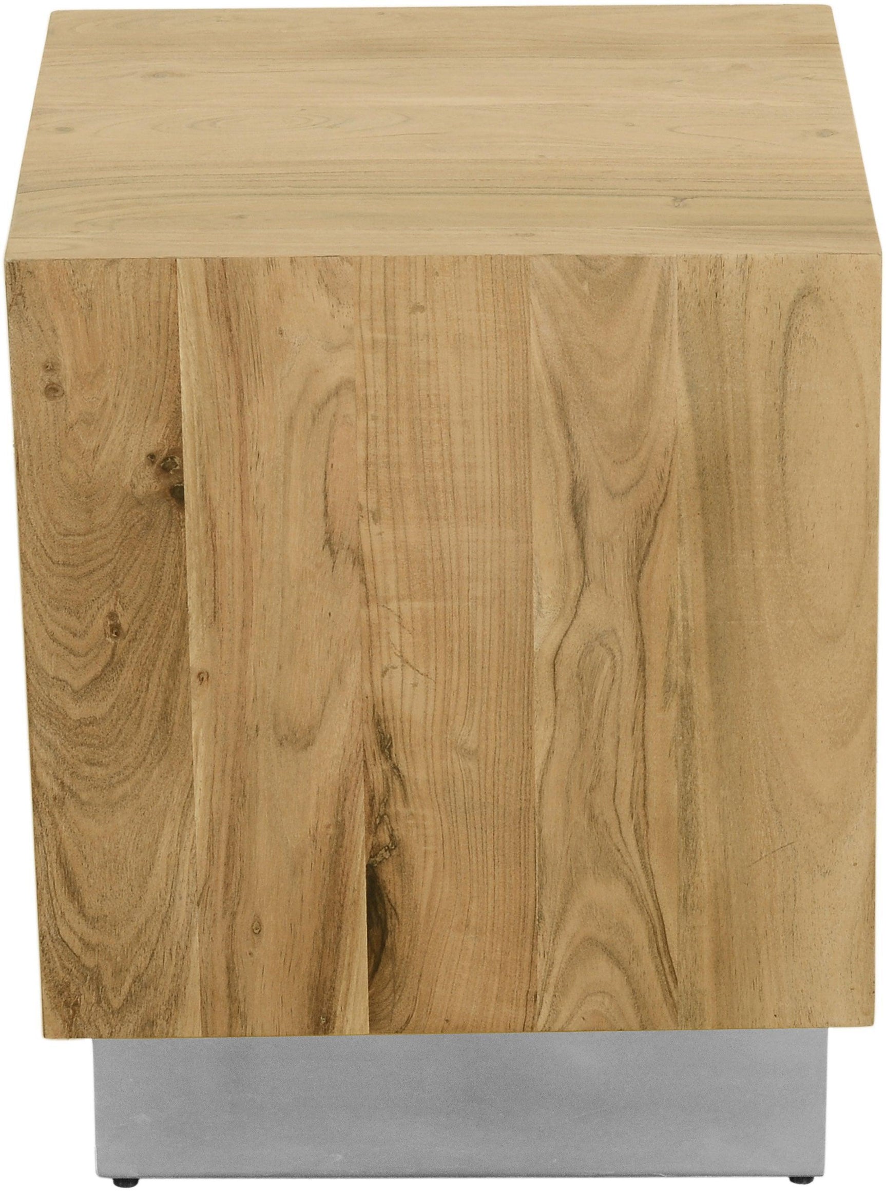 Acacia Silver End Table - Ella Furniture