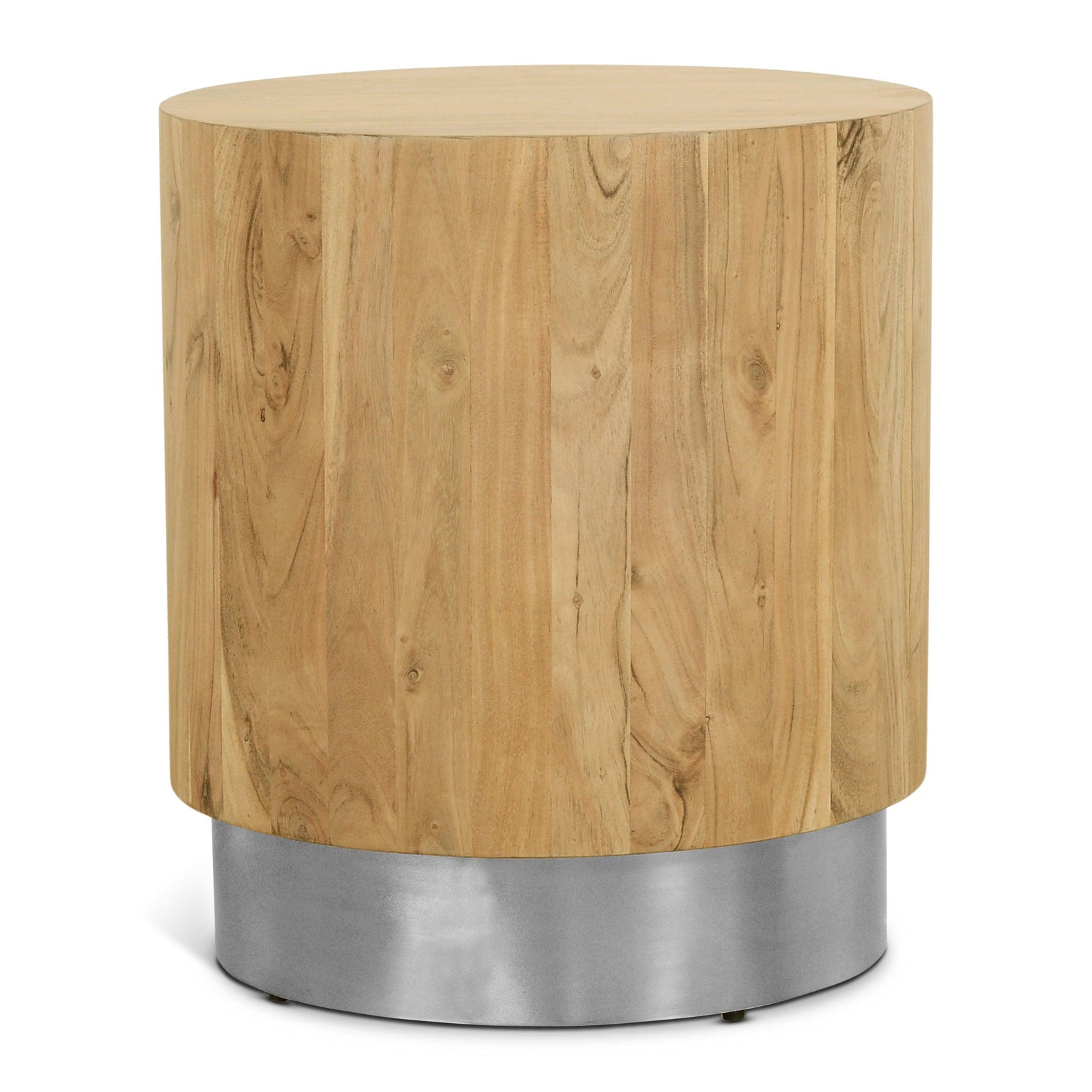 Acacia Silver End Table 247-Et - Ella Furniture
