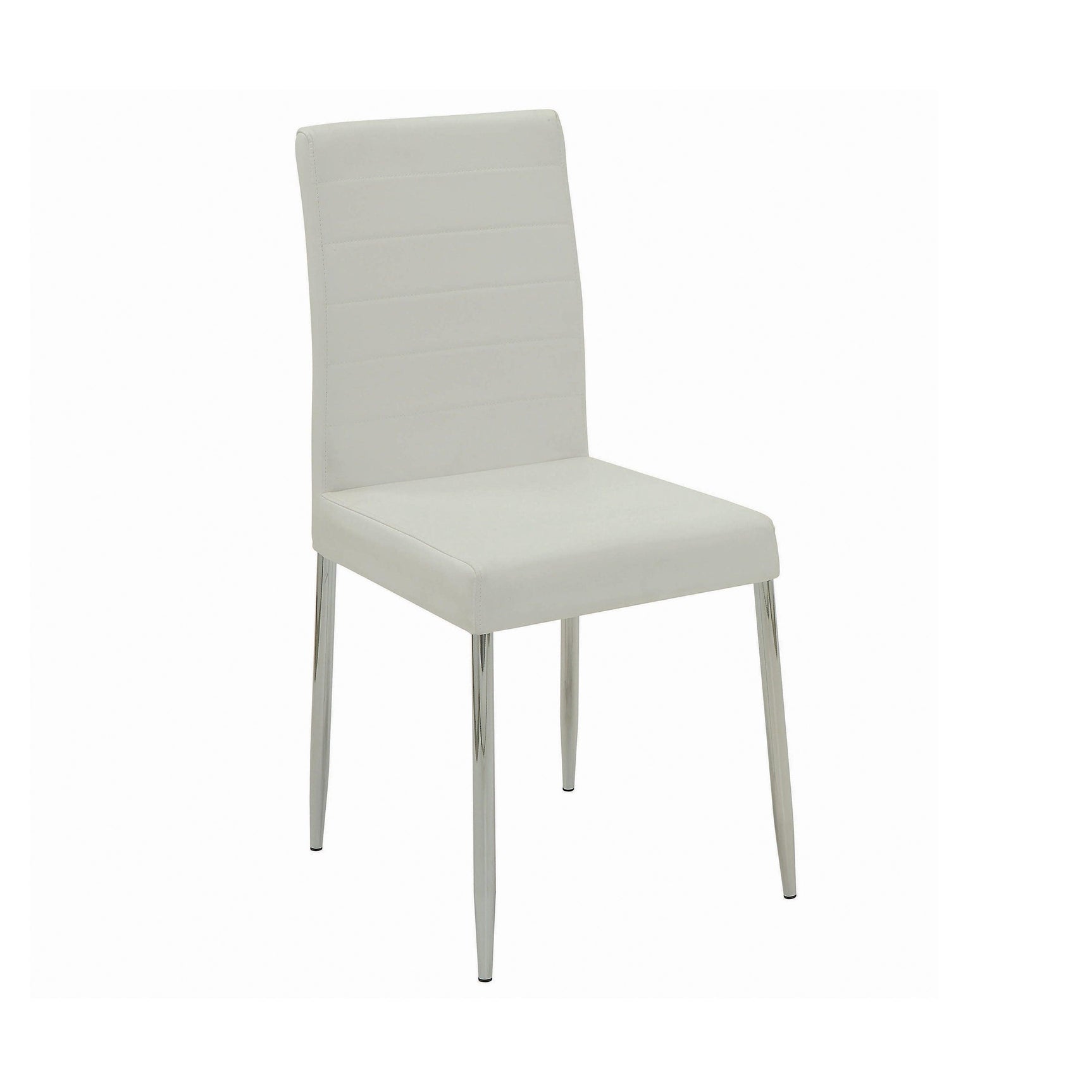 Vance Glass Top Dining Table With X-cross Base Chrome - Ella Furniture