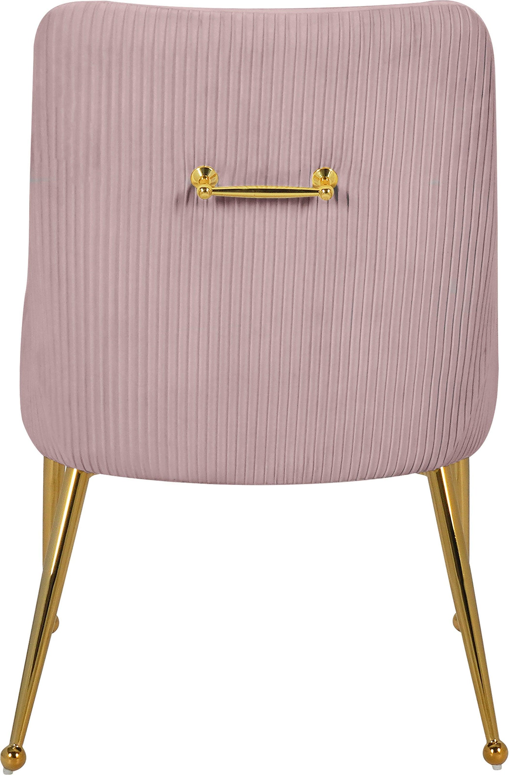 Ace Pink Velvet Dining Chair Collection - Ella Furniture
