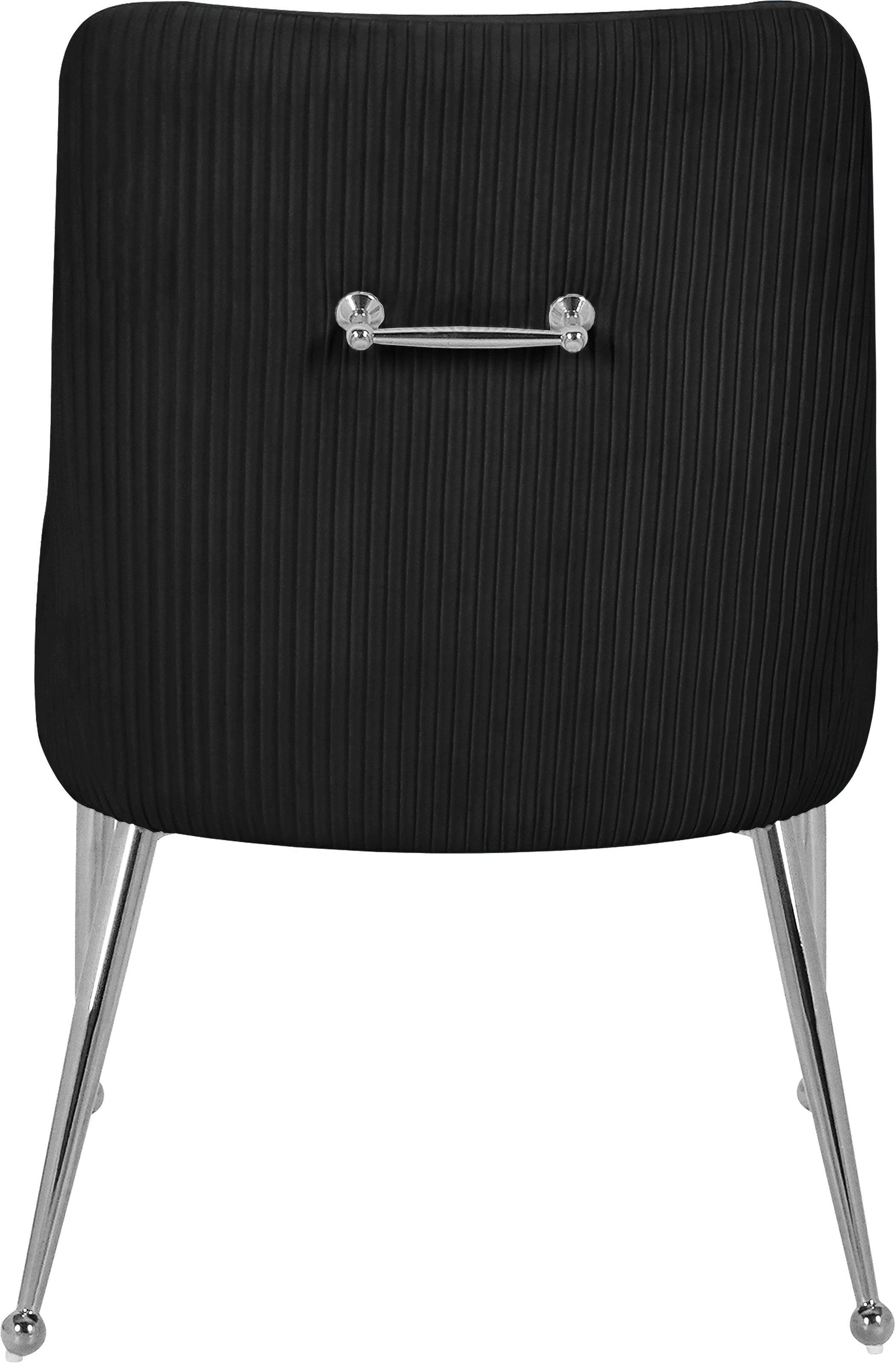Ace Black Velvet Dining Chair Collection - Ella Furniture