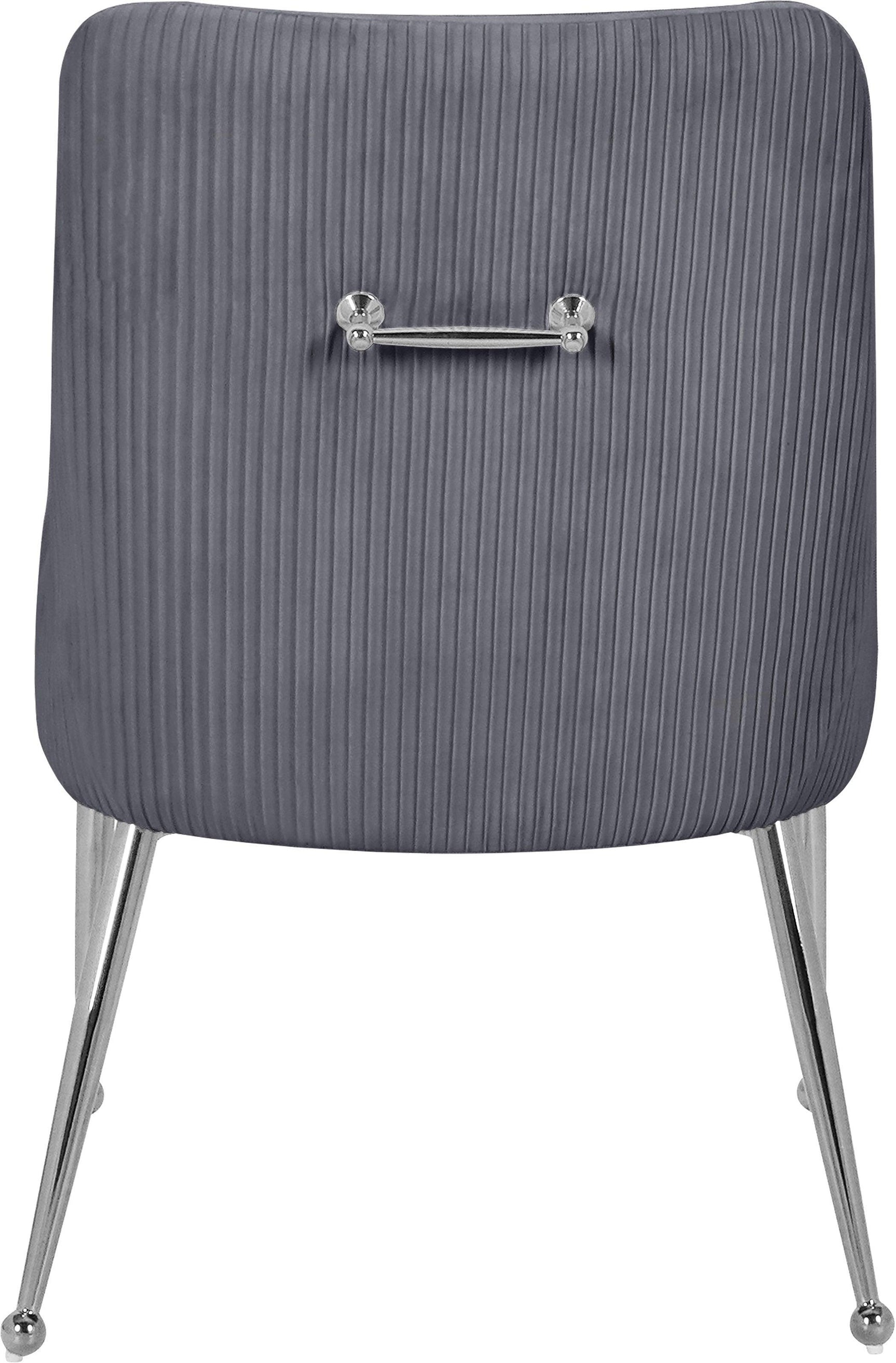 Ace Grey Velvet Dining Chair Collection - Ella Furniture