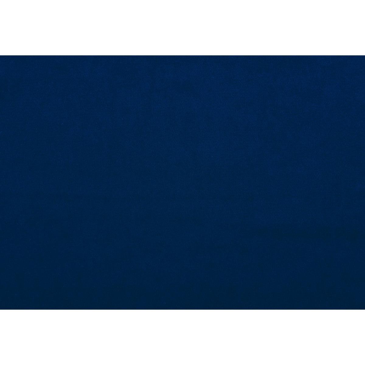 Grazioso Navy Solid Wood And Plywood Velvet Fabric Upholstered Tufted Accent Chair - Ella Furniture