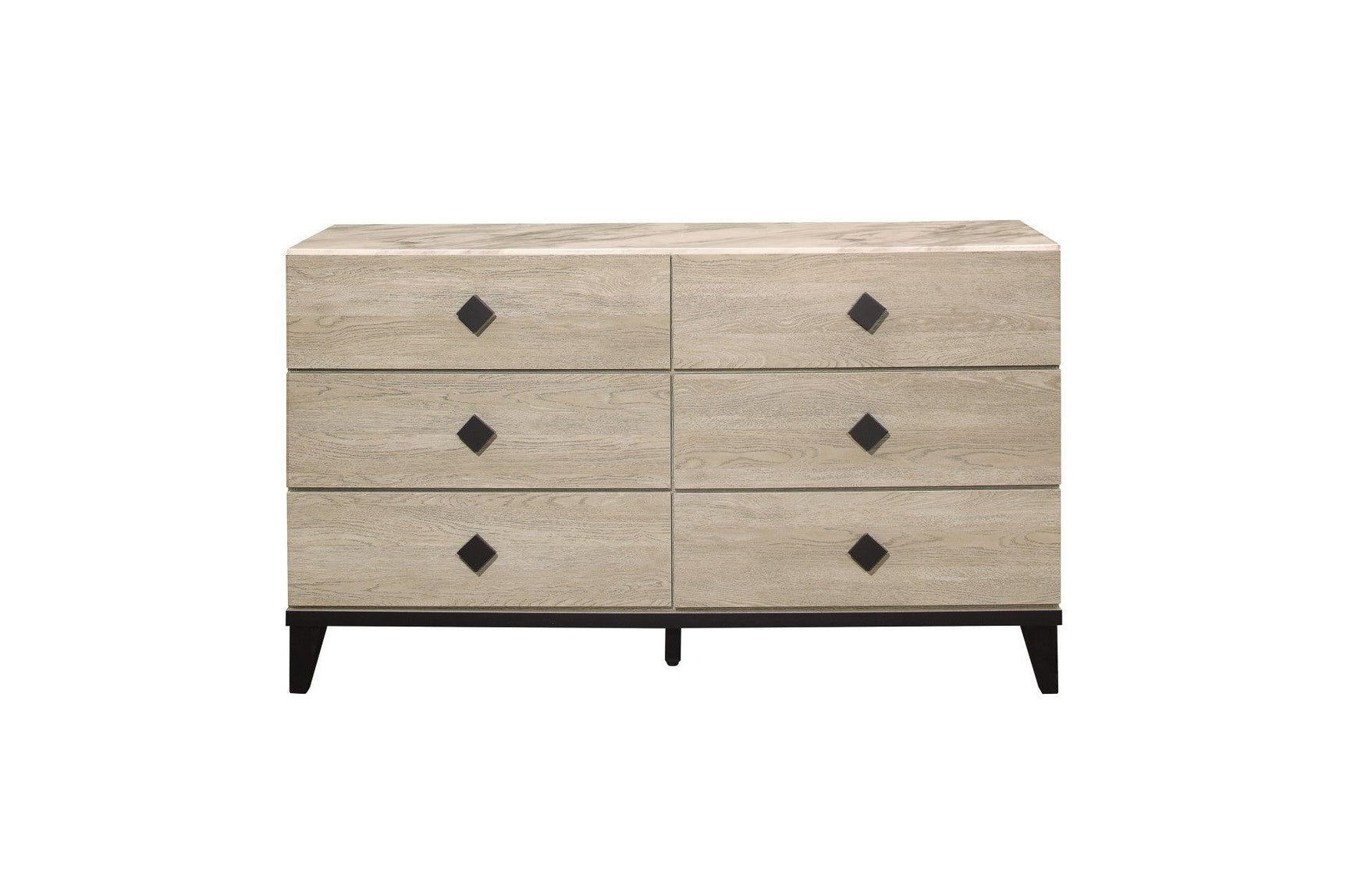 Whiting Gray Linen Modern Contemporary Solid Wood Tufted Panel Bedroom Set - Ella Furniture