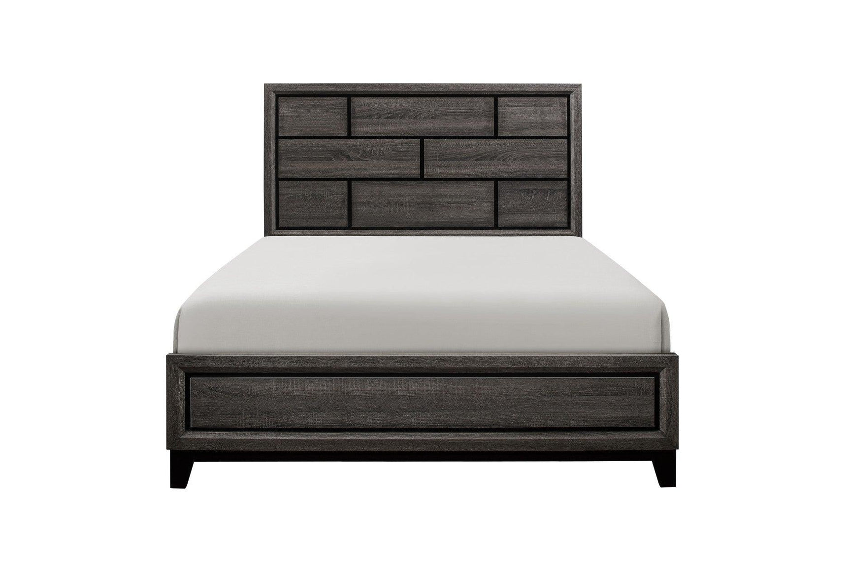 Davi Natural Modern Contemporary Solid Wood Youth Panel Bedroom Set - Ella Furniture