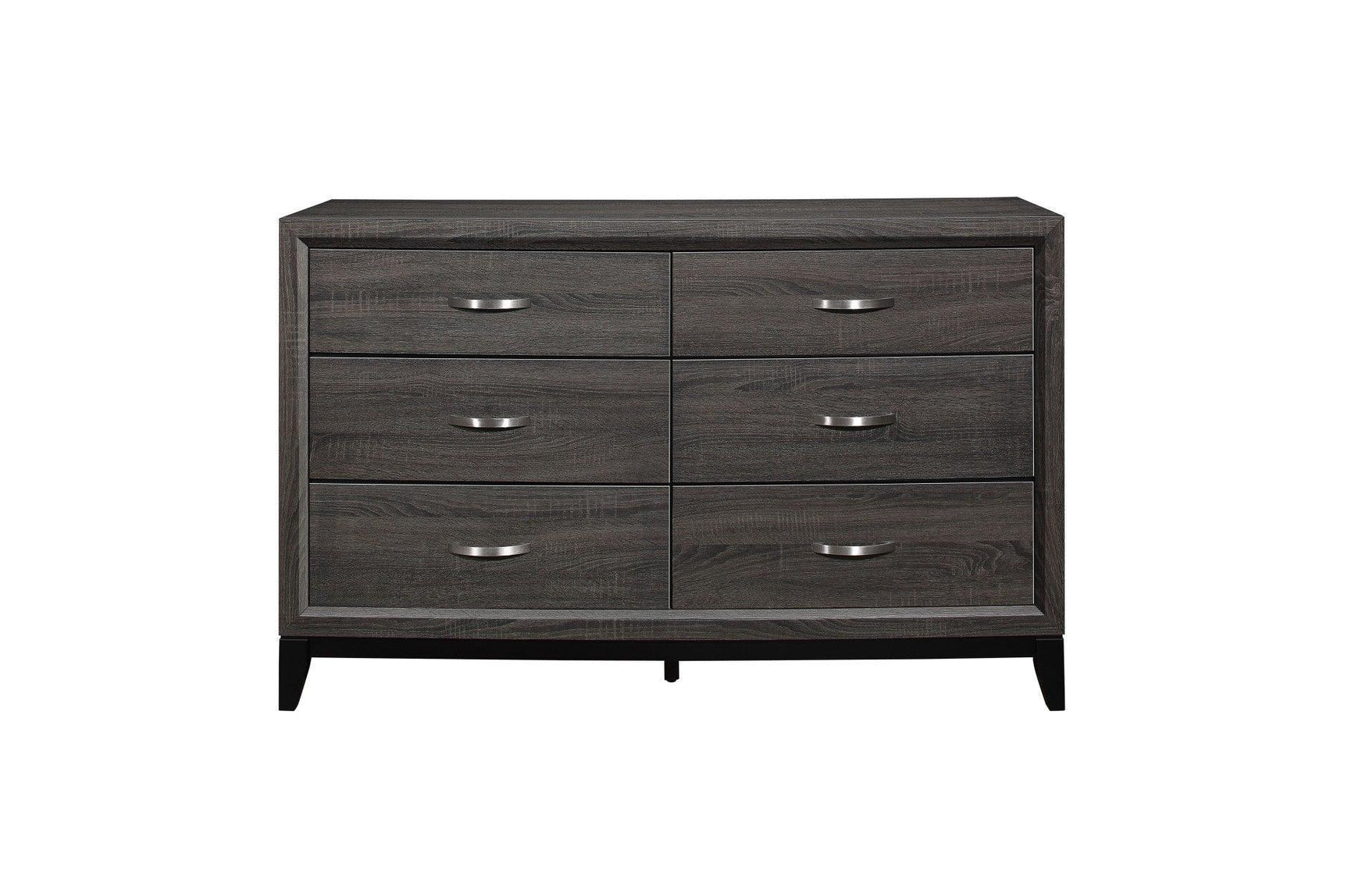 Davi Natural Modern Contemporary Solid Wood Youth Panel Bedroom Set - Ella Furniture