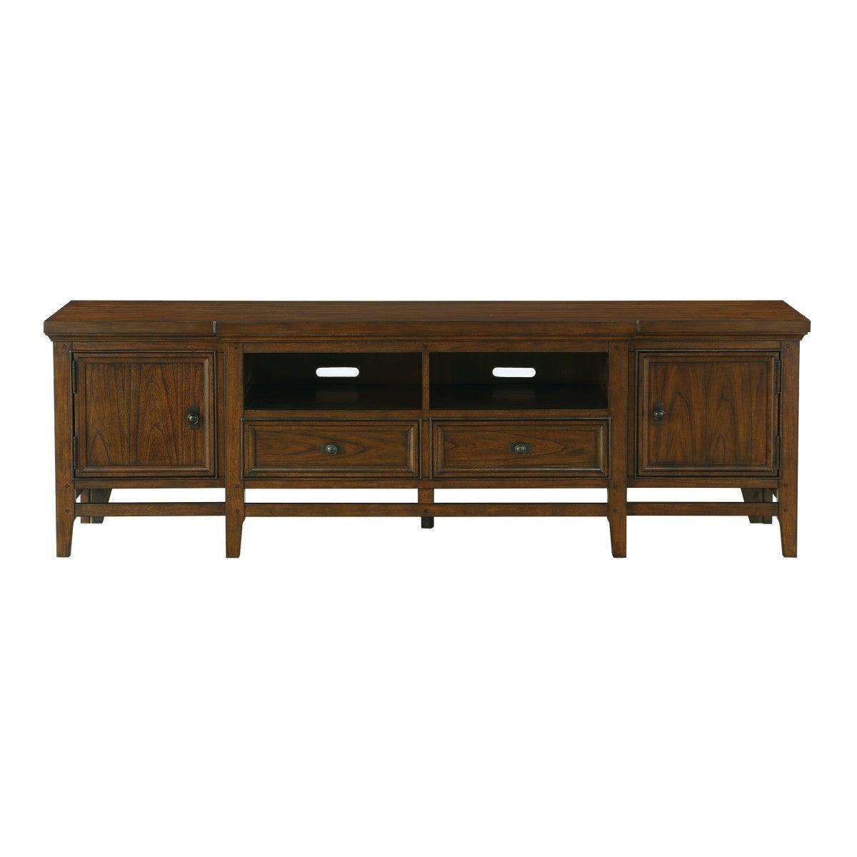 Frazier Park Brown Cherry Modern Contemporary Mindy Veneer, Wood And Engineered Wood Tv Stand - Ella Furniture