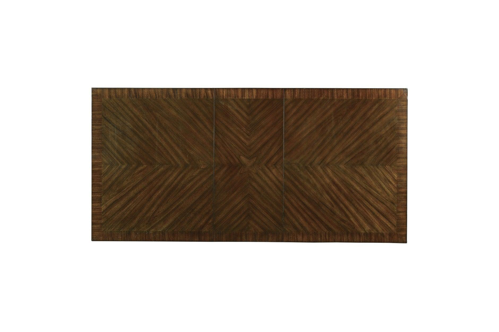 Frazier Park Brown Modern Subtle Lodge Solid Wood Faux Leather Seat Rectangular Dining Room Set - Ella Furniture