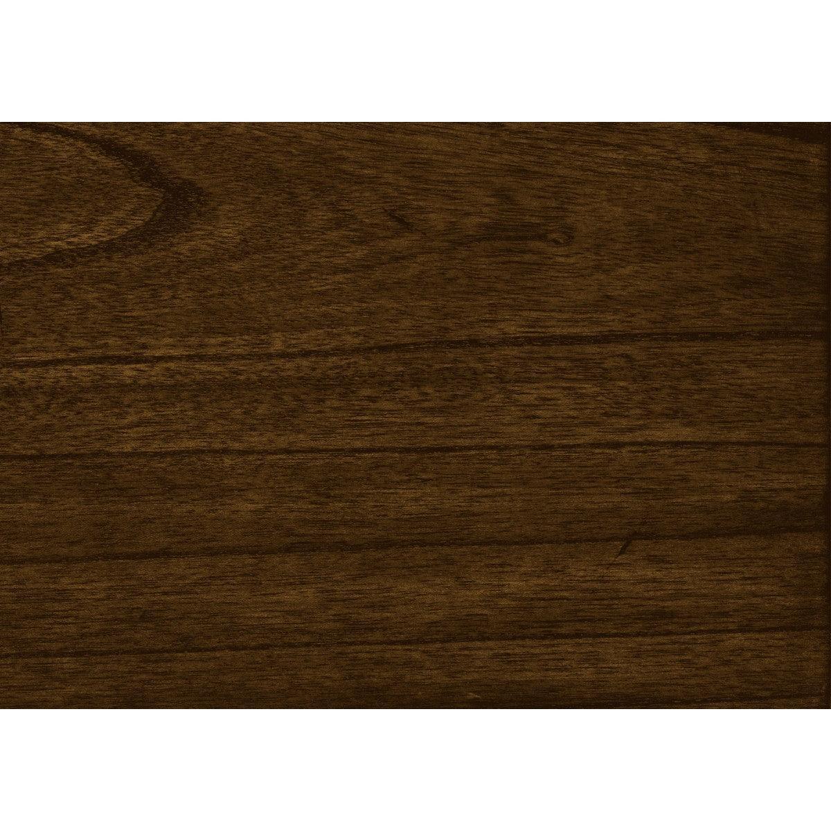 Frazier Brown Cherry Modern Traditional Mindy Veneer Wood And Engineered Wood King Platform Bed - Ella Furniture