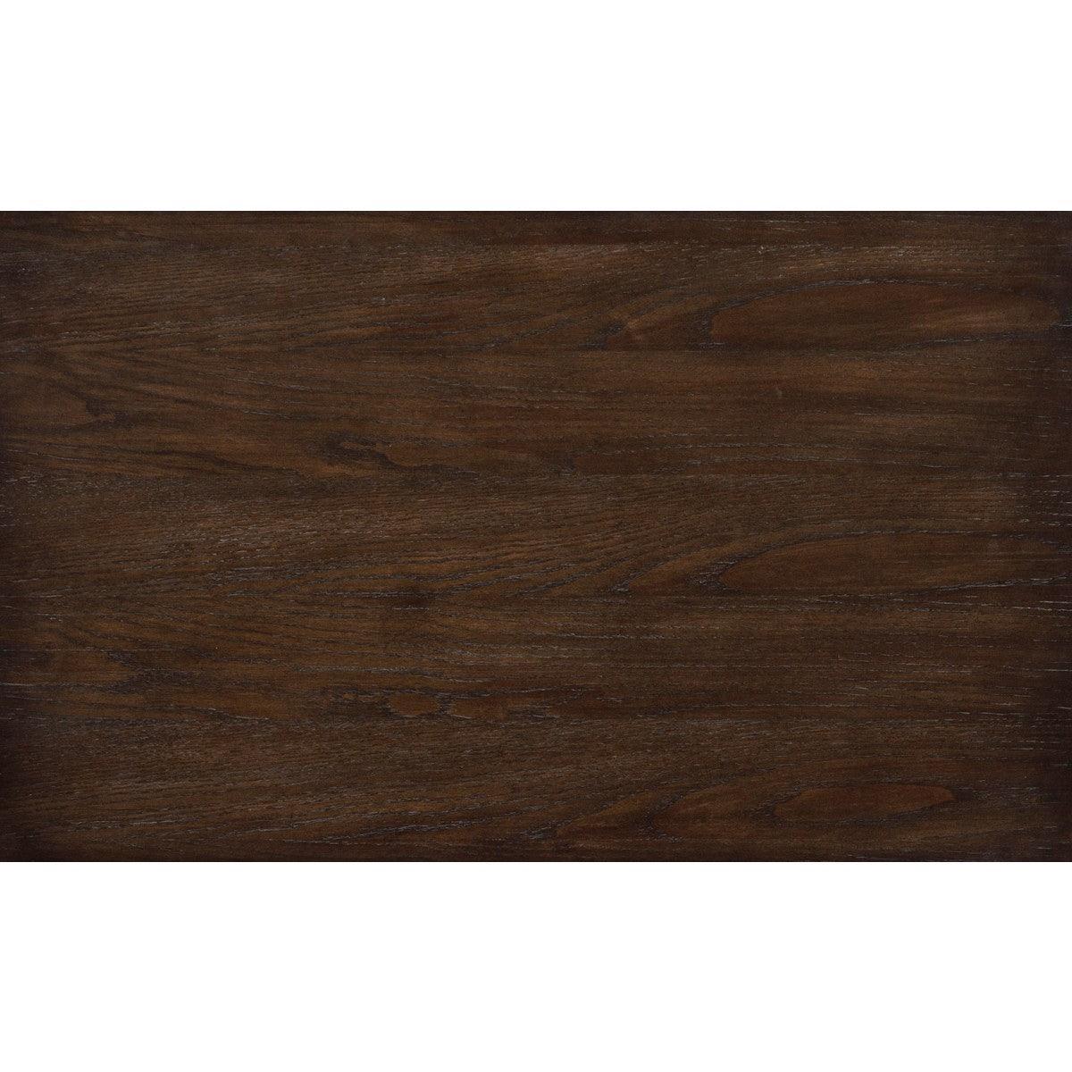 Griggs Dark Brown Modern Contemporary Ash Veneer Wood And Engineered Wood King Panel Bed - Ella Furniture
