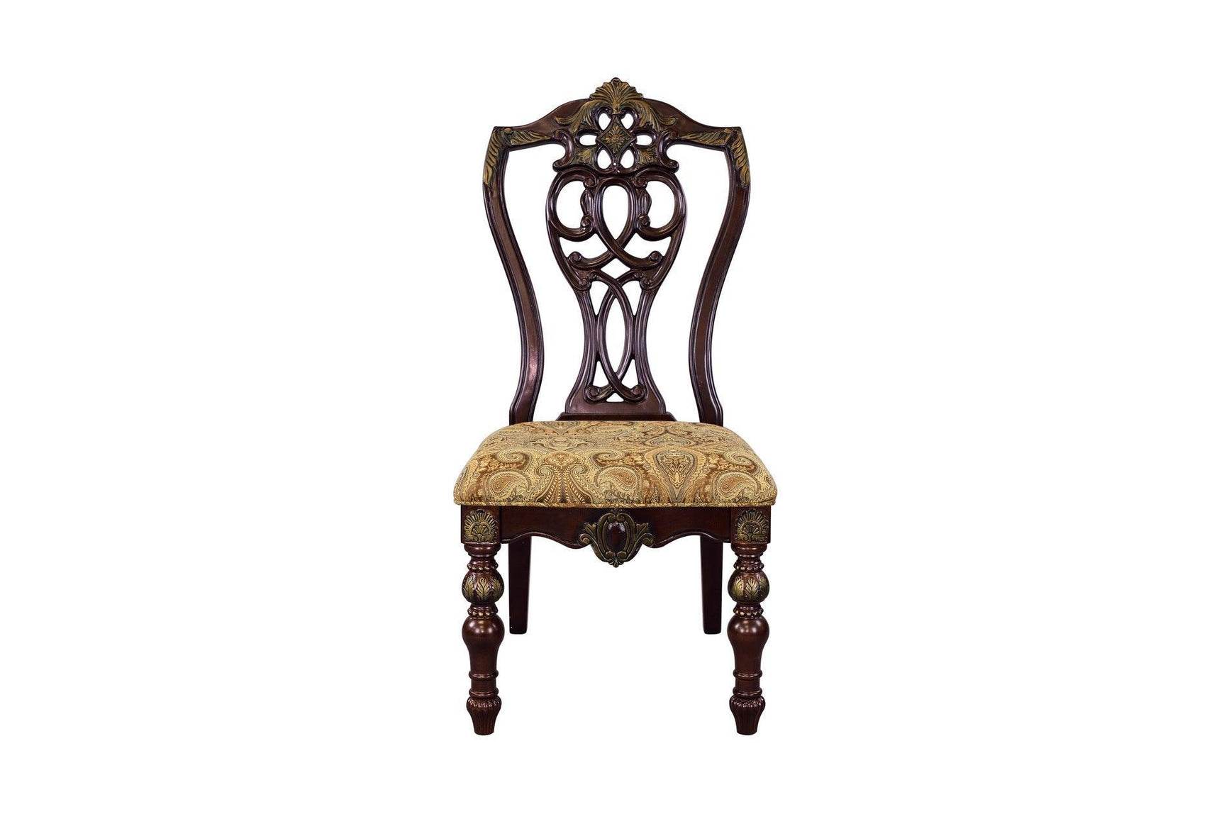 Catalonia Dark Bronze Modern Traditional Solid Wood Upholstered Seat Rectangular Dining Room Set - Ella Furniture