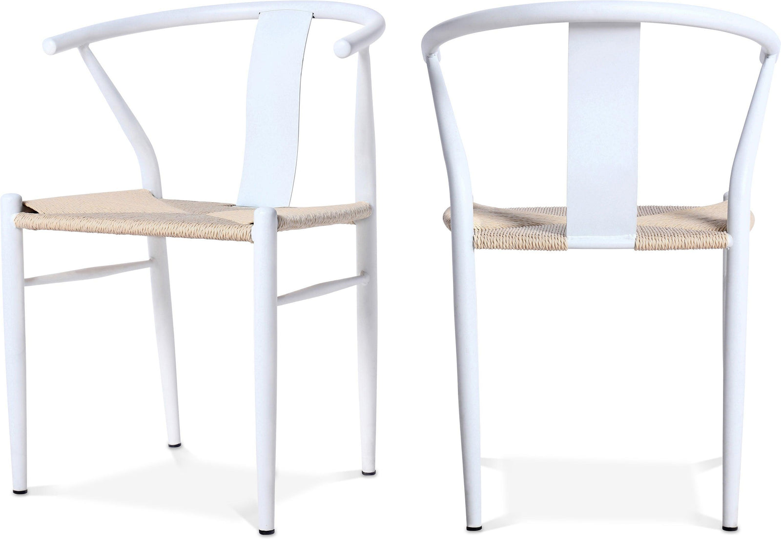 Beck White Dining Chair - Ella Furniture