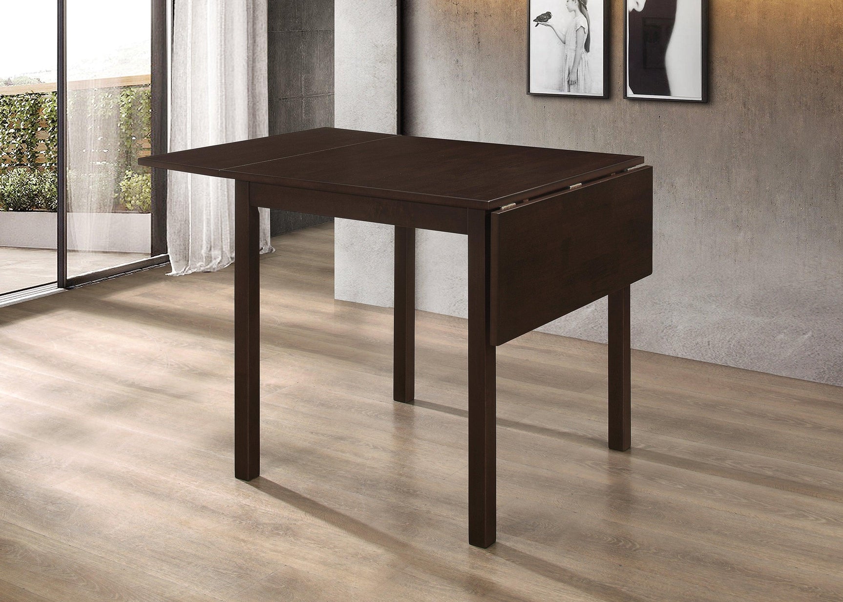 Kelso Cappuccino And Tan Rectangular Dining Room Set - Ella Furniture