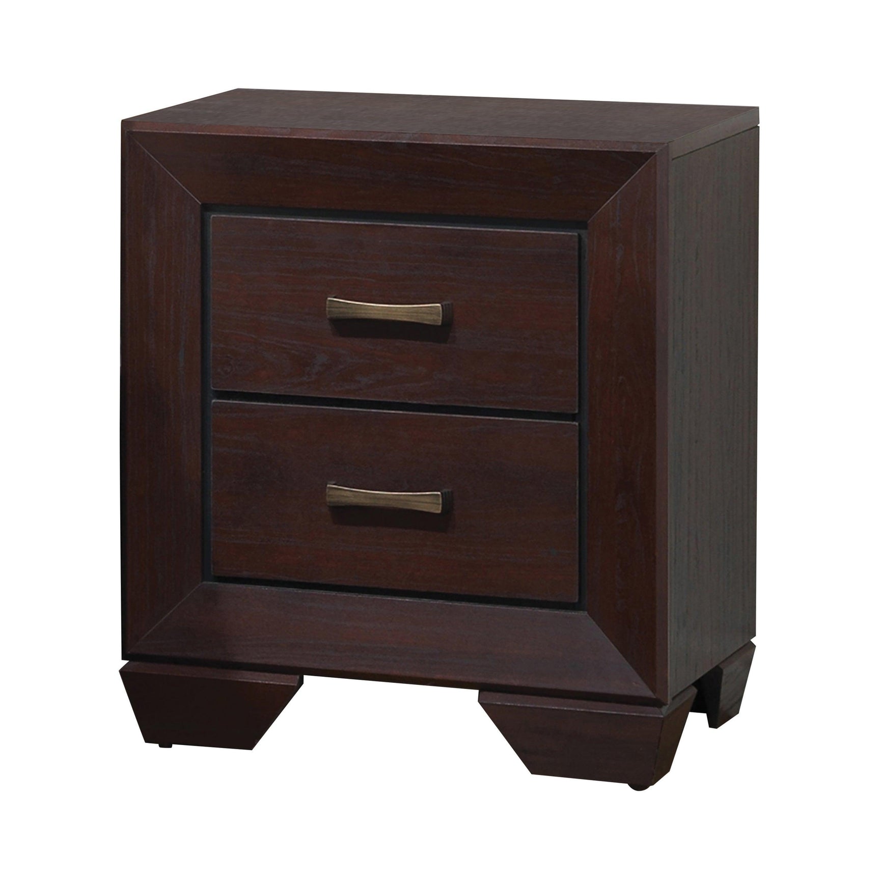 Kauffman 5-Drawer Chest Dark Cocoa - Ella Furniture