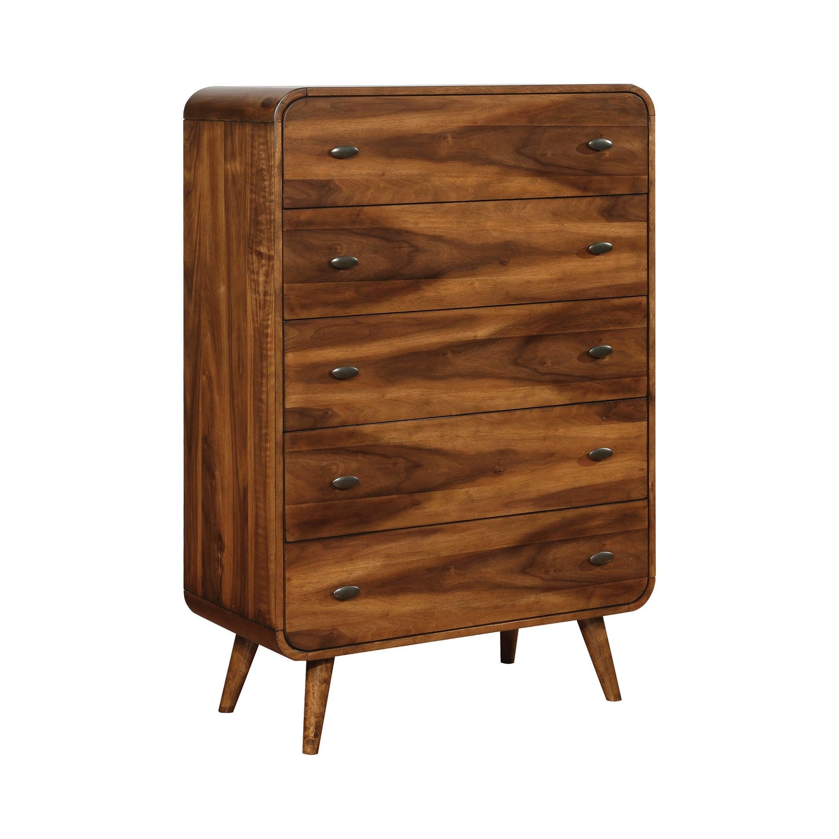 Robyn Rectangular Mirror Dark Walnut - Ella Furniture