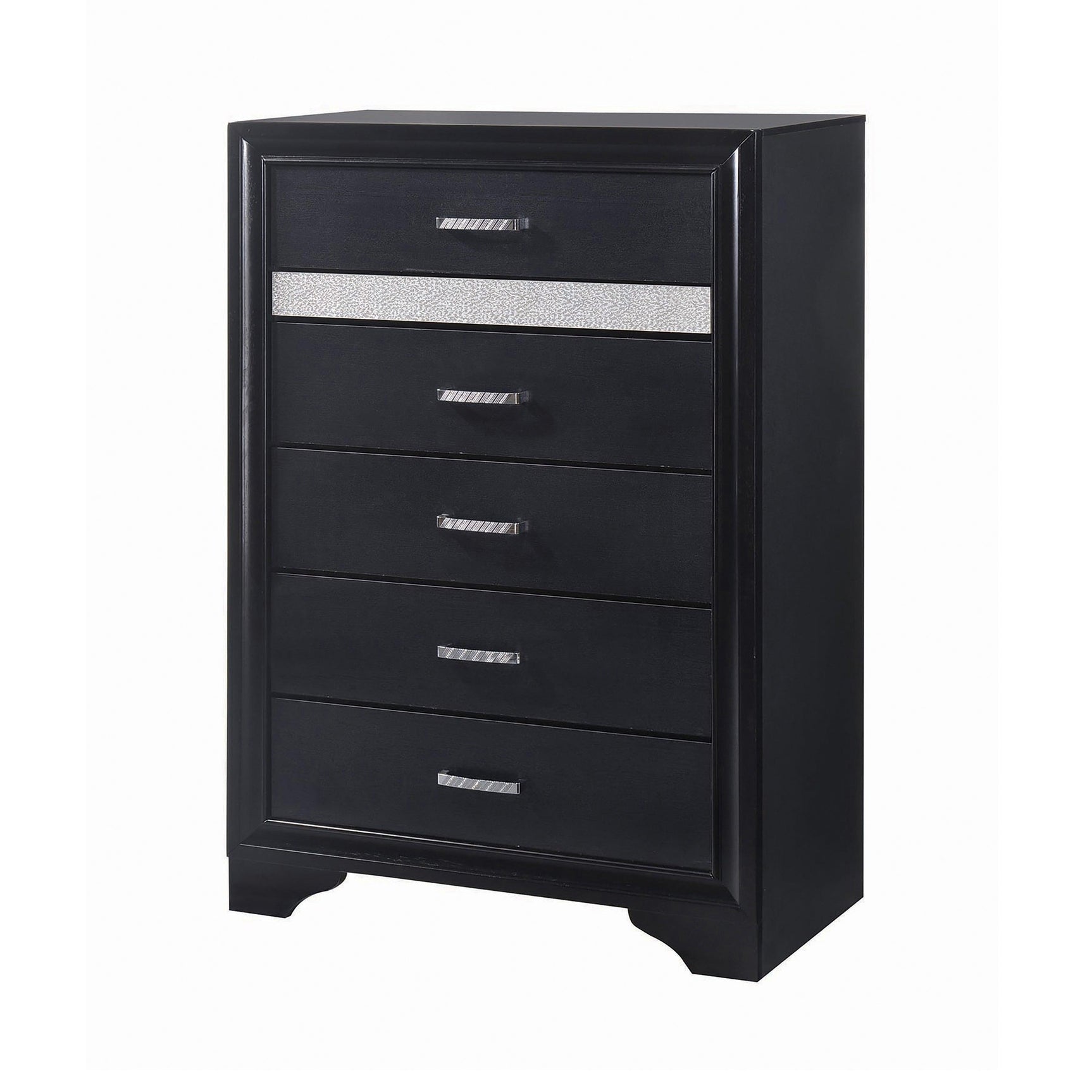 Miranda Eastern King 2-Drawer Storage Bed Black - Ella Furniture