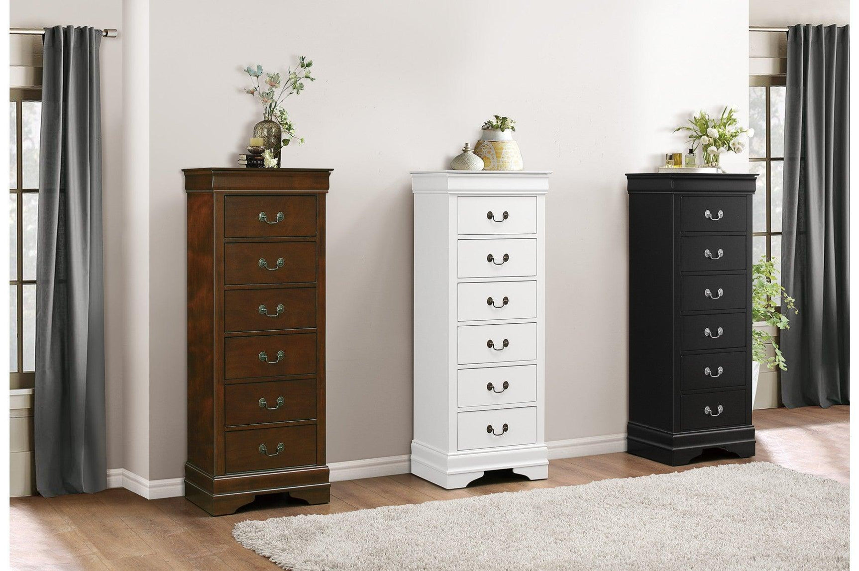 Mayville Brown Cherry Modern Traditional Okume Veneer Engineered Wood Youth Sleigh Bedroom Set - Ella Furniture