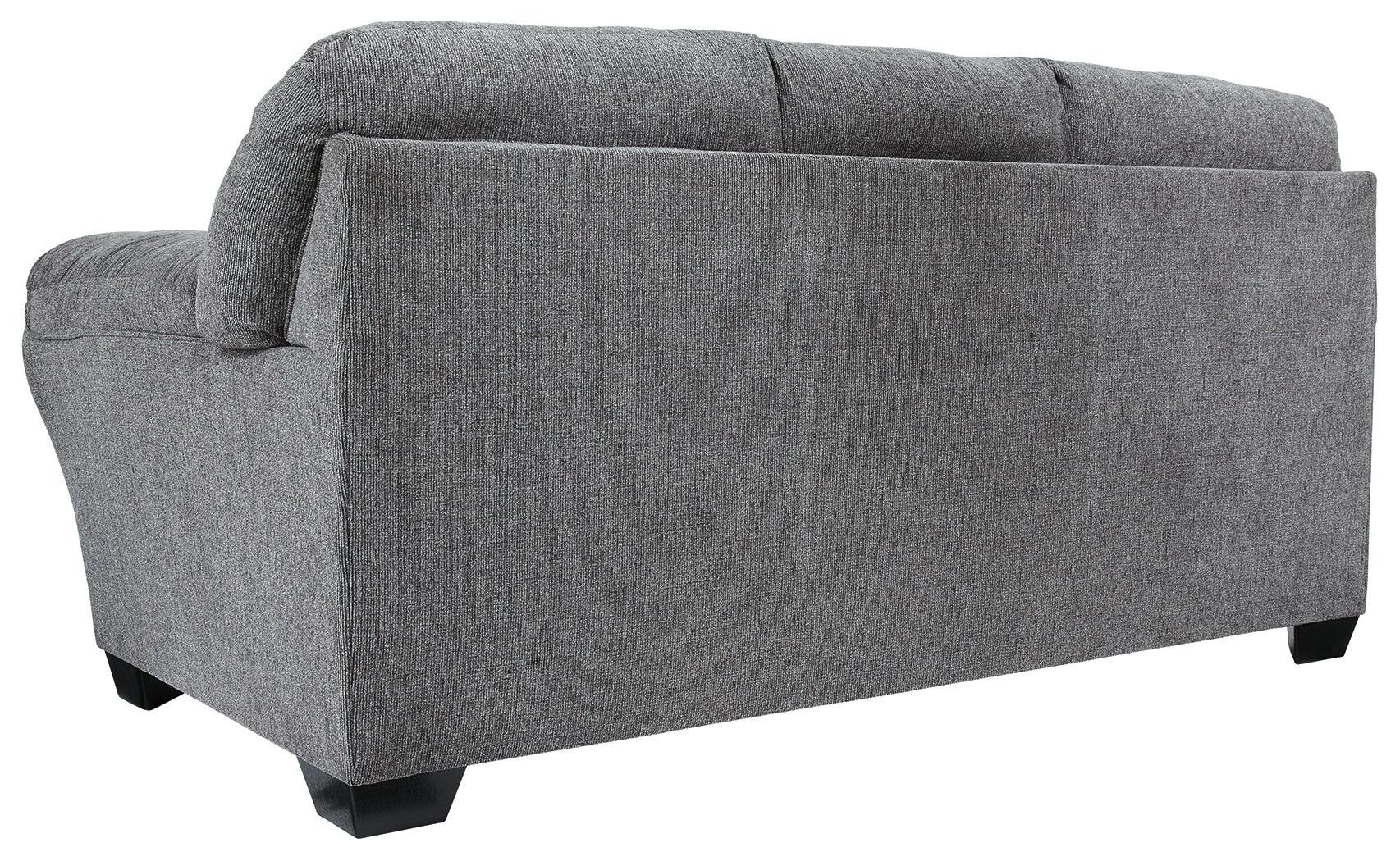 Allmaxx Pewter Chenille Sofa - Ella Furniture