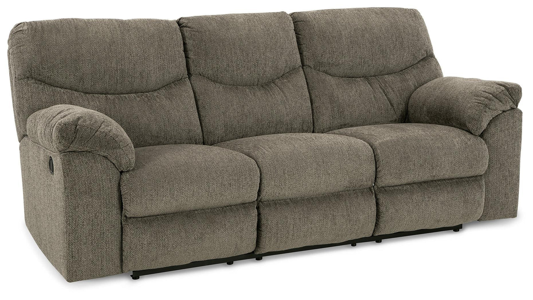 Alphons Putty Reclining Sofa - Ella Furniture