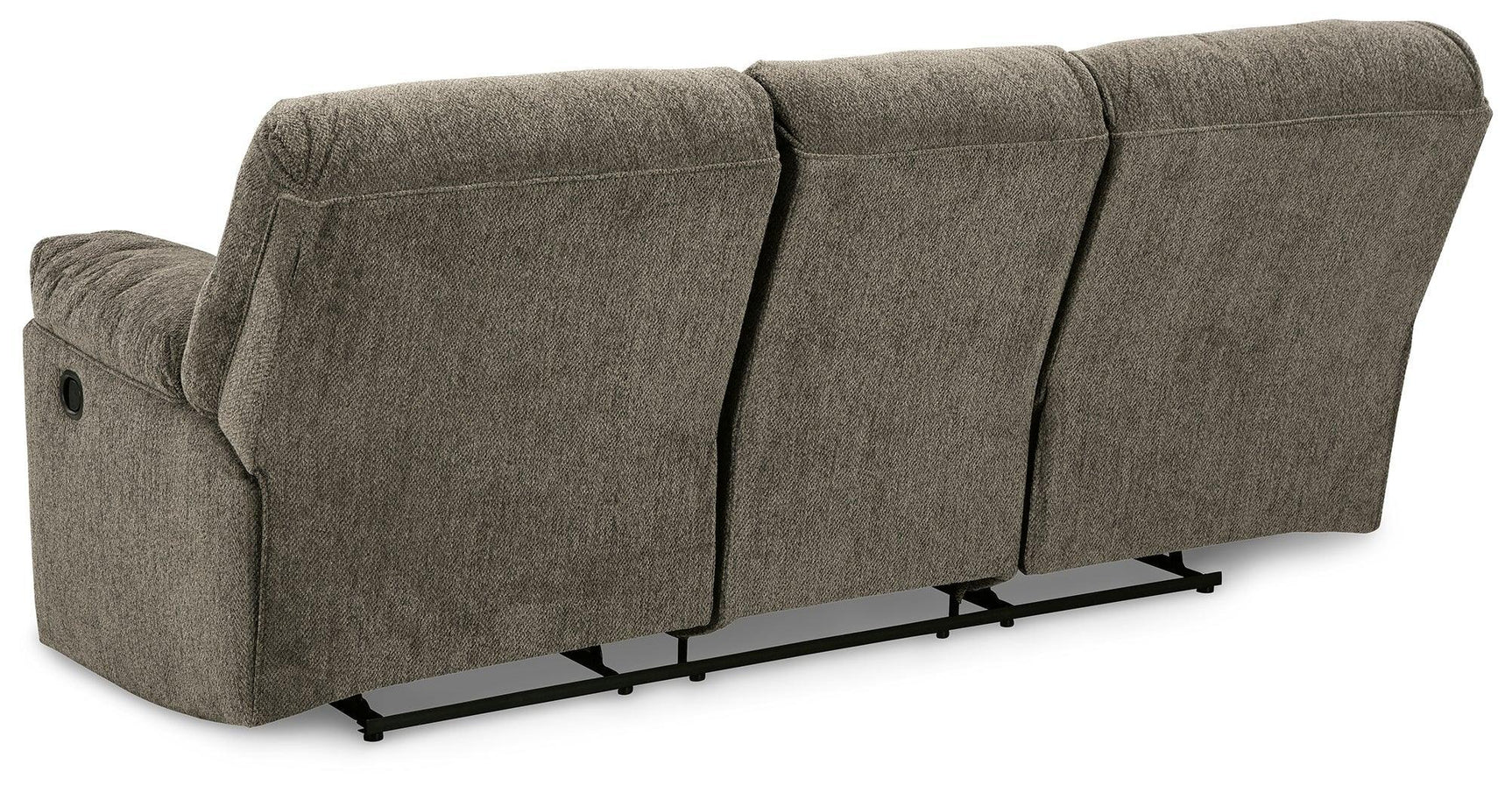 Alphons Putty Reclining Sofa - Ella Furniture