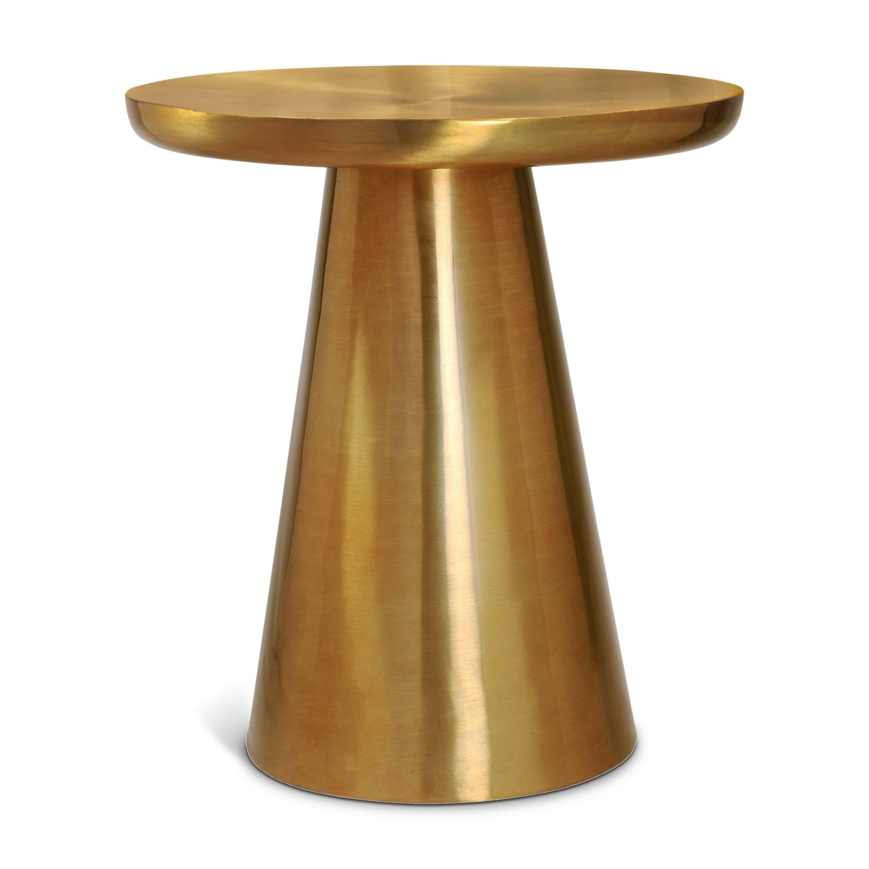 Martini Gold End Table - Ella Furniture
