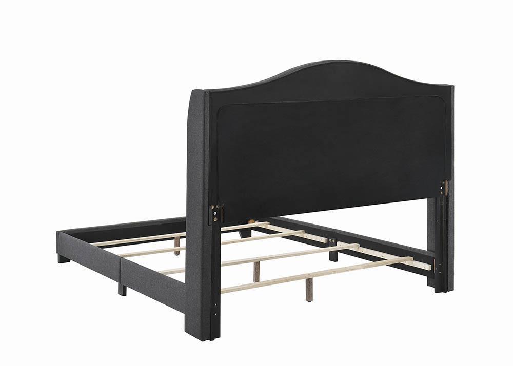 Sonoma Camel Back Eastern King Bed Grey - Ella Furniture