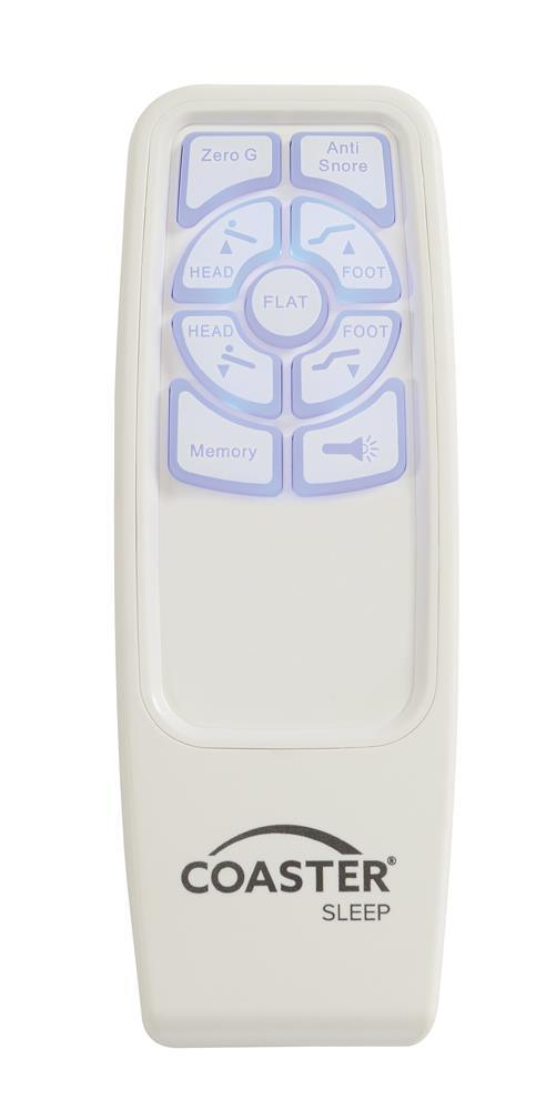 Clara Full Adjustable Bed Base Grey And Black - Ella Furniture