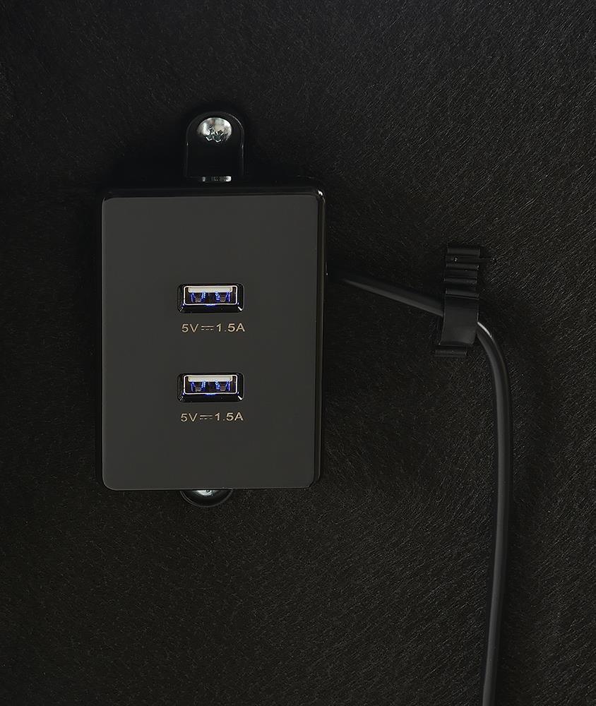 Negan Twin Xl Adjustable Bed Base Grey And Black - Ella Furniture