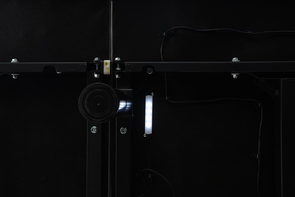 Negan Twin Xl Adjustable Bed Base Grey And Black - Ella Furniture