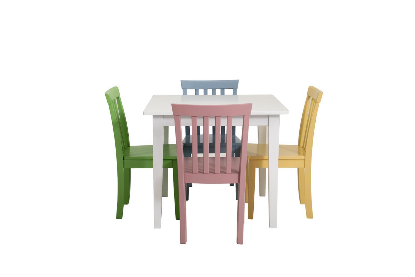 Rory Multi Color Rectangular Dining Room Set - Ella Furniture