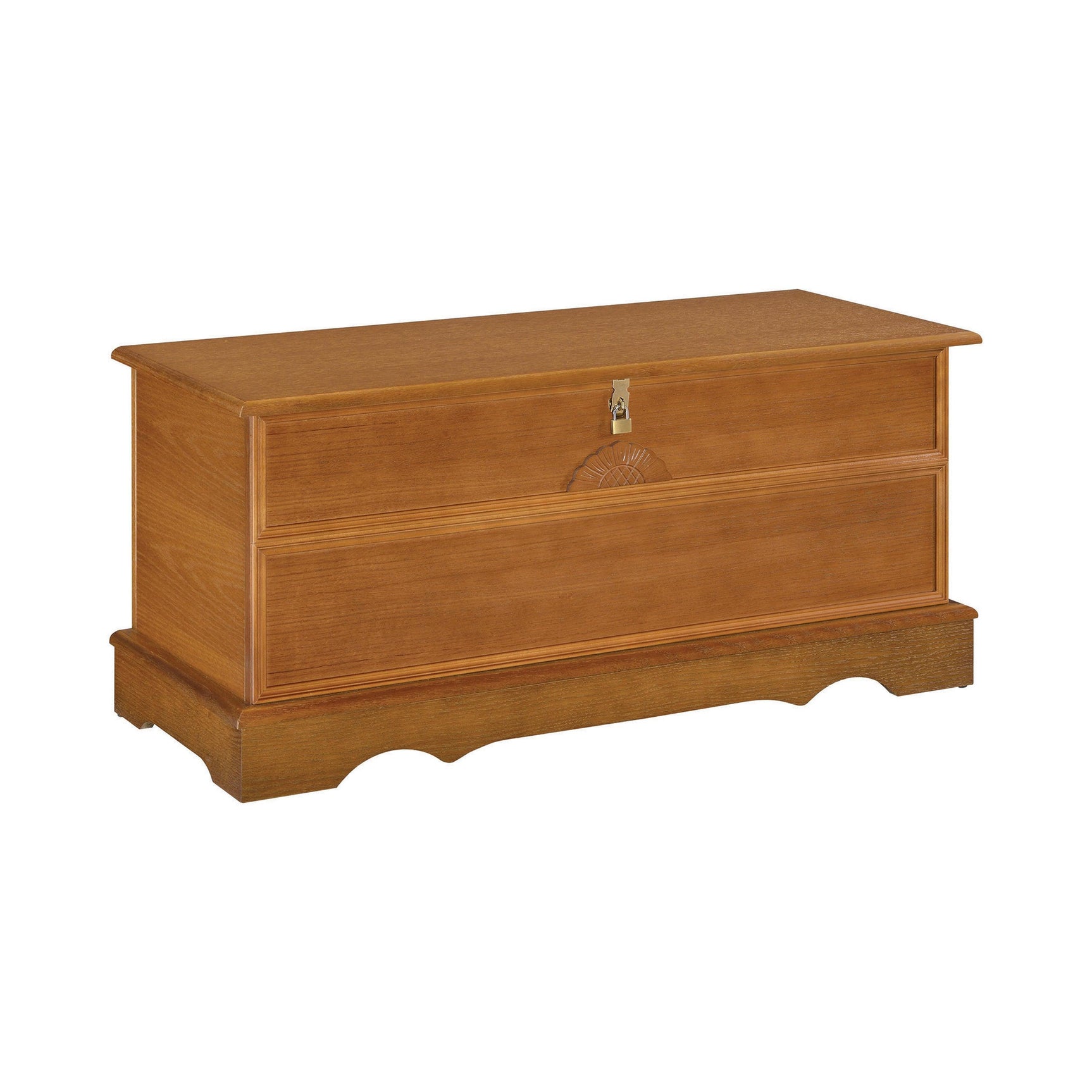 Paula Rectangular Cedar Chest Honey - Ella Furniture