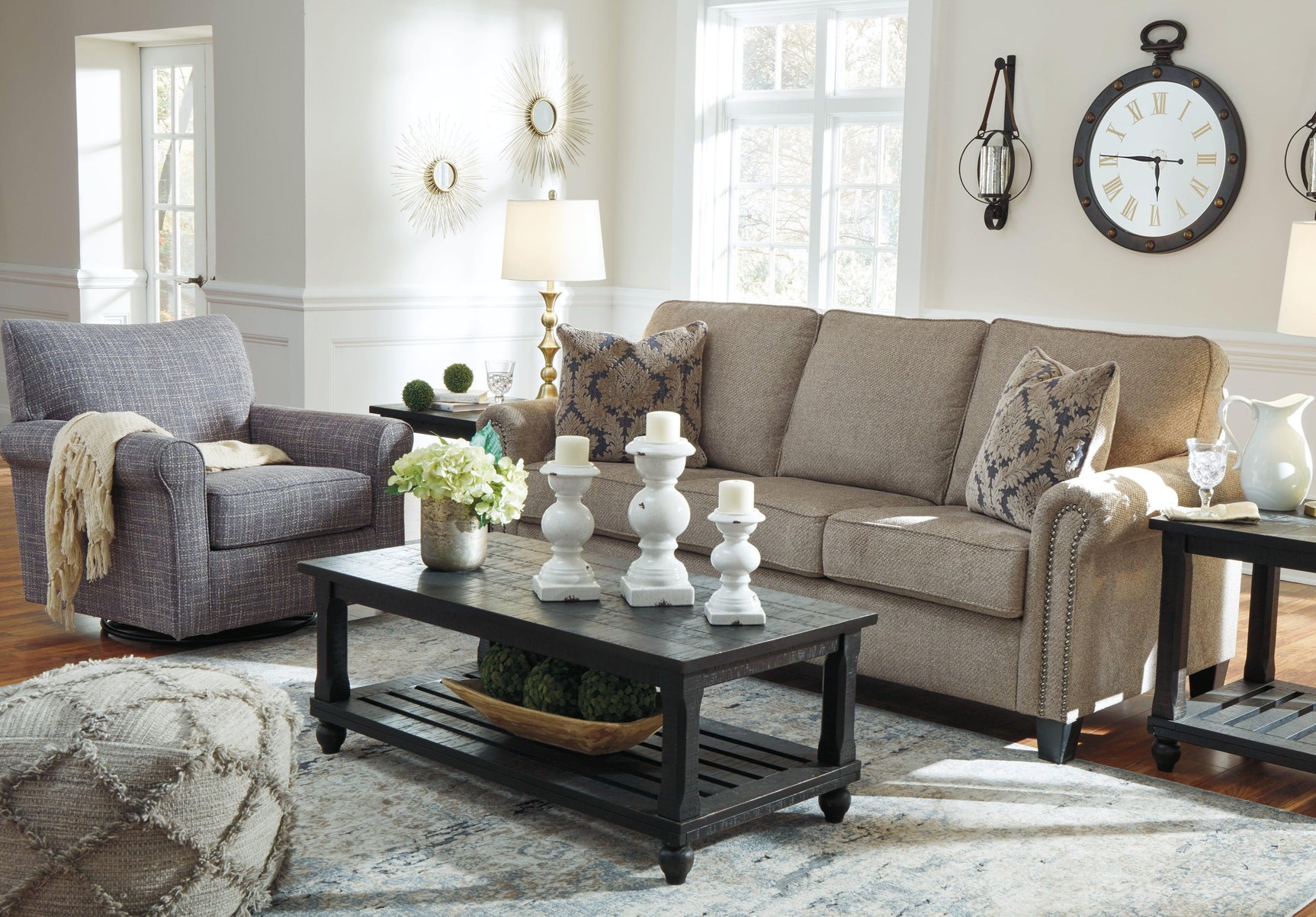 Renley Ash Accent Chair - Ella Furniture