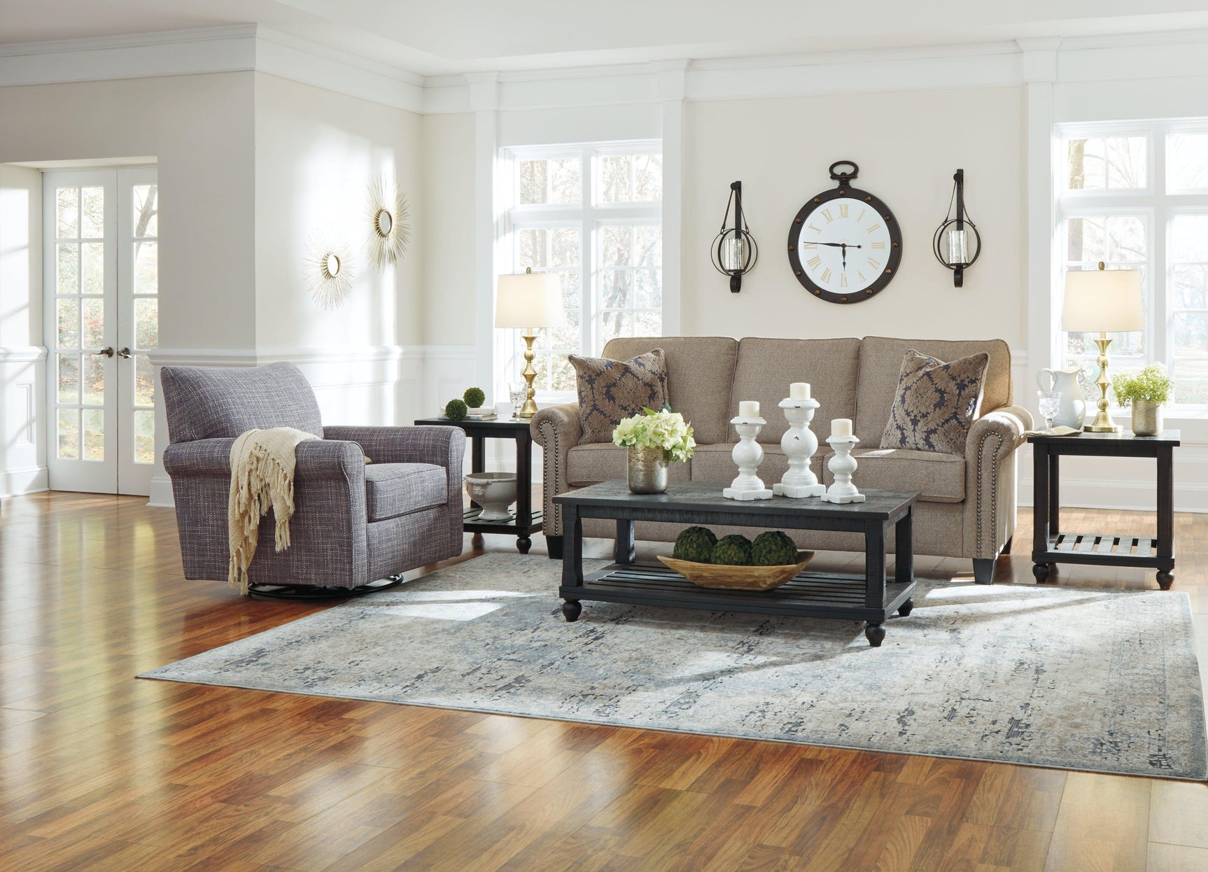 Renley Ash Accent Chair - Ella Furniture