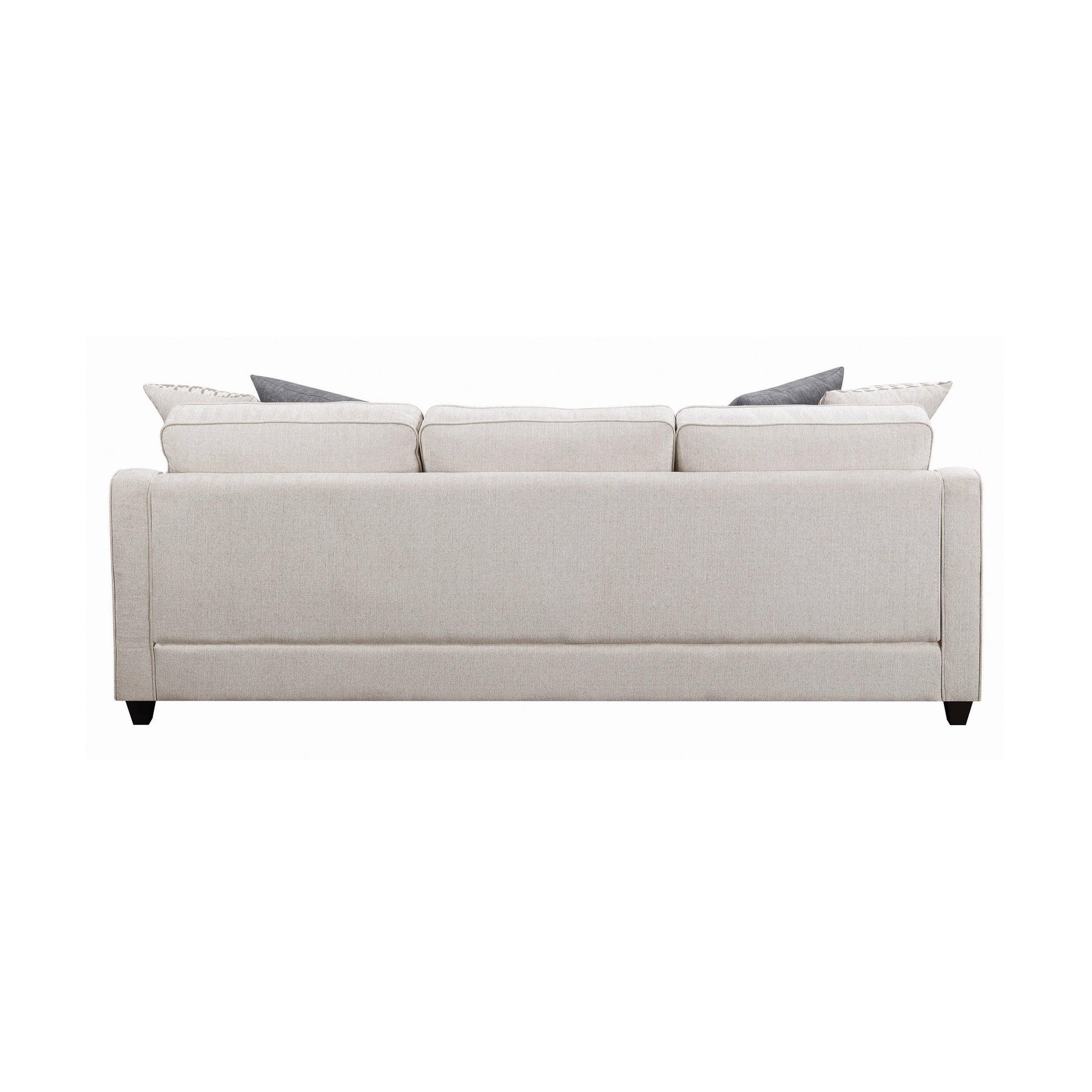 Mcloughlin Upholstered Sectional Cream - Ella Furniture