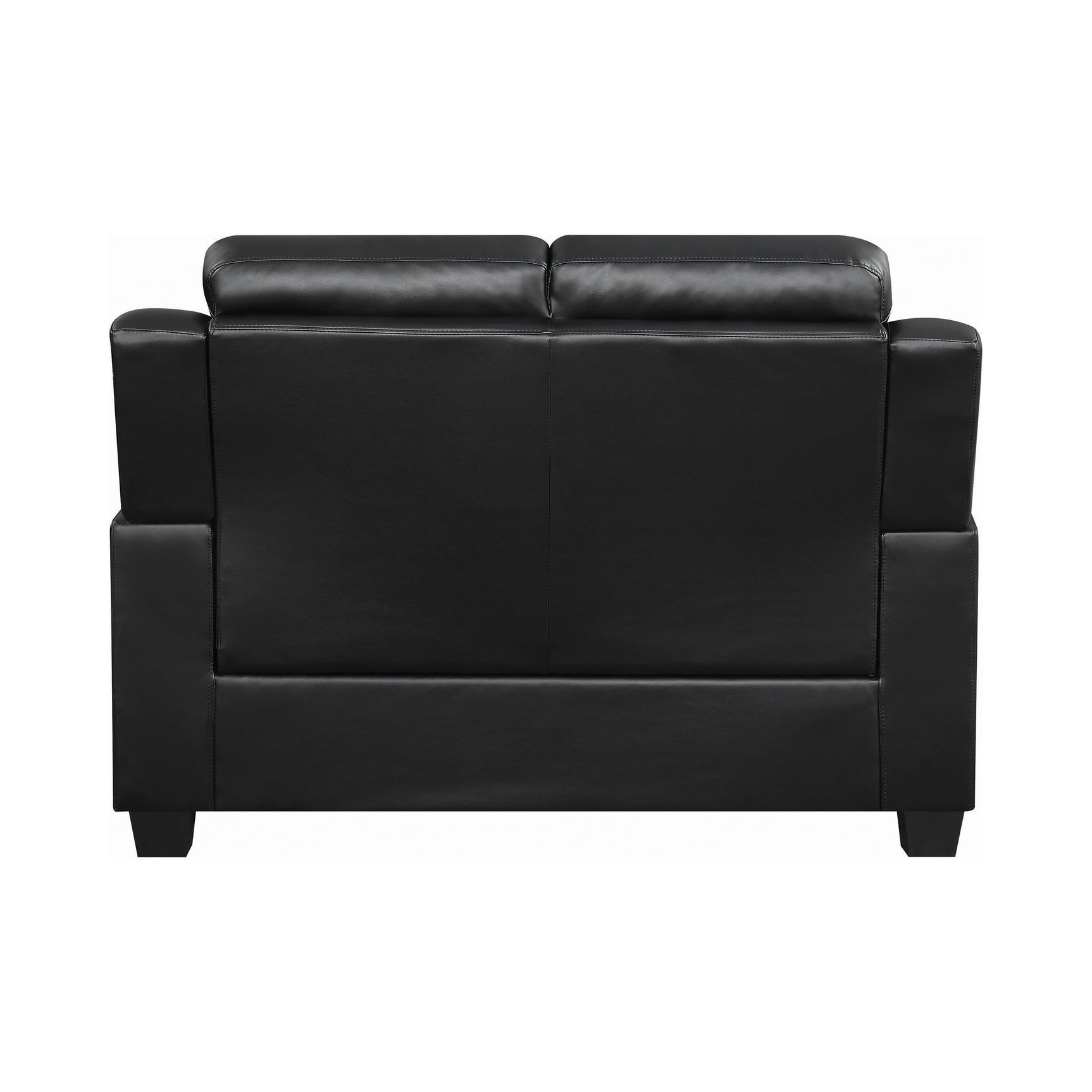 Finley Tufted Upholstered Loveseat Black - Ella Furniture