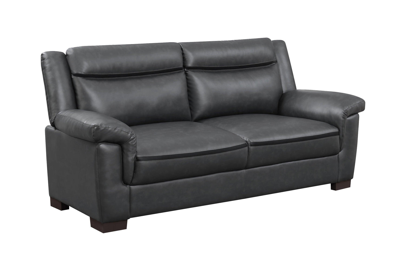 Arabella Pillow Top Upholstered Chair Grey - Ella Furniture
