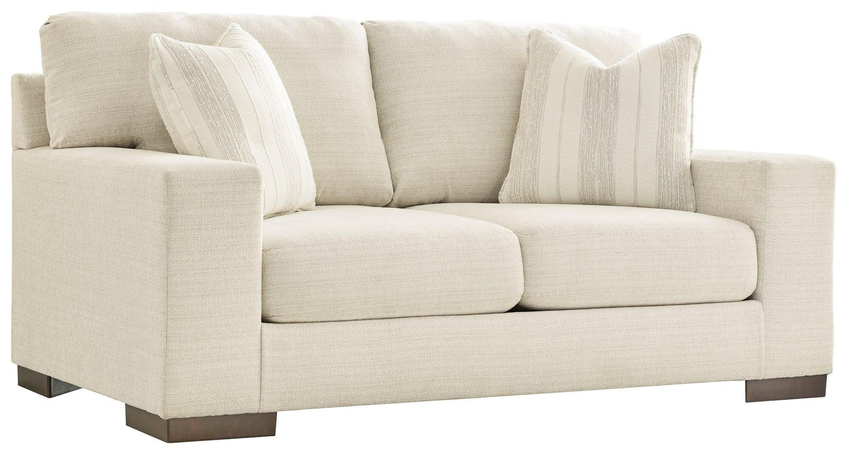 Maggie Birch Chenille Loveseat - Ella Furniture