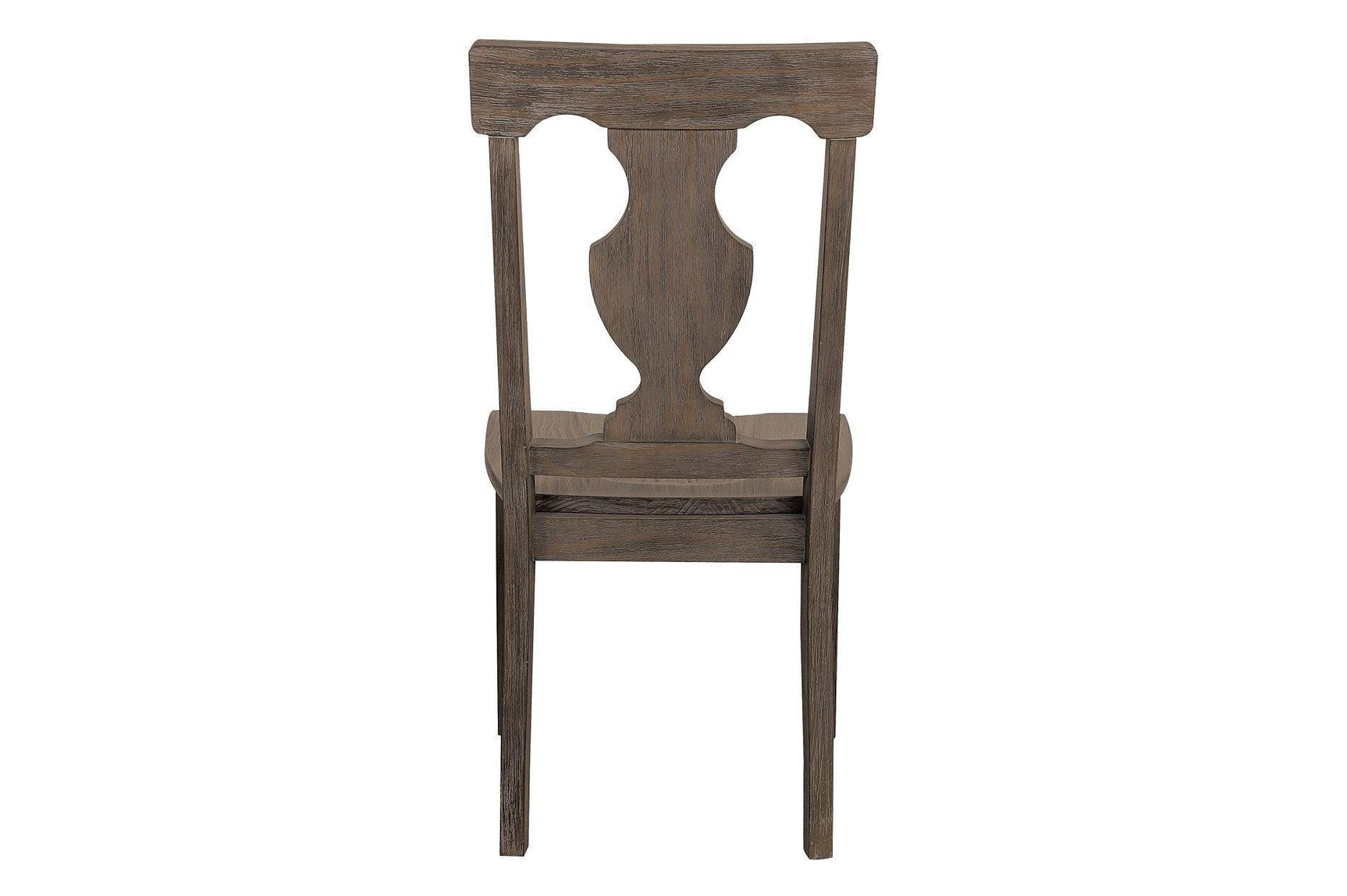 Toulon Dark Oak Rustic Finish Classic Solid Wood Rectangular Dining Set - Ella Furniture