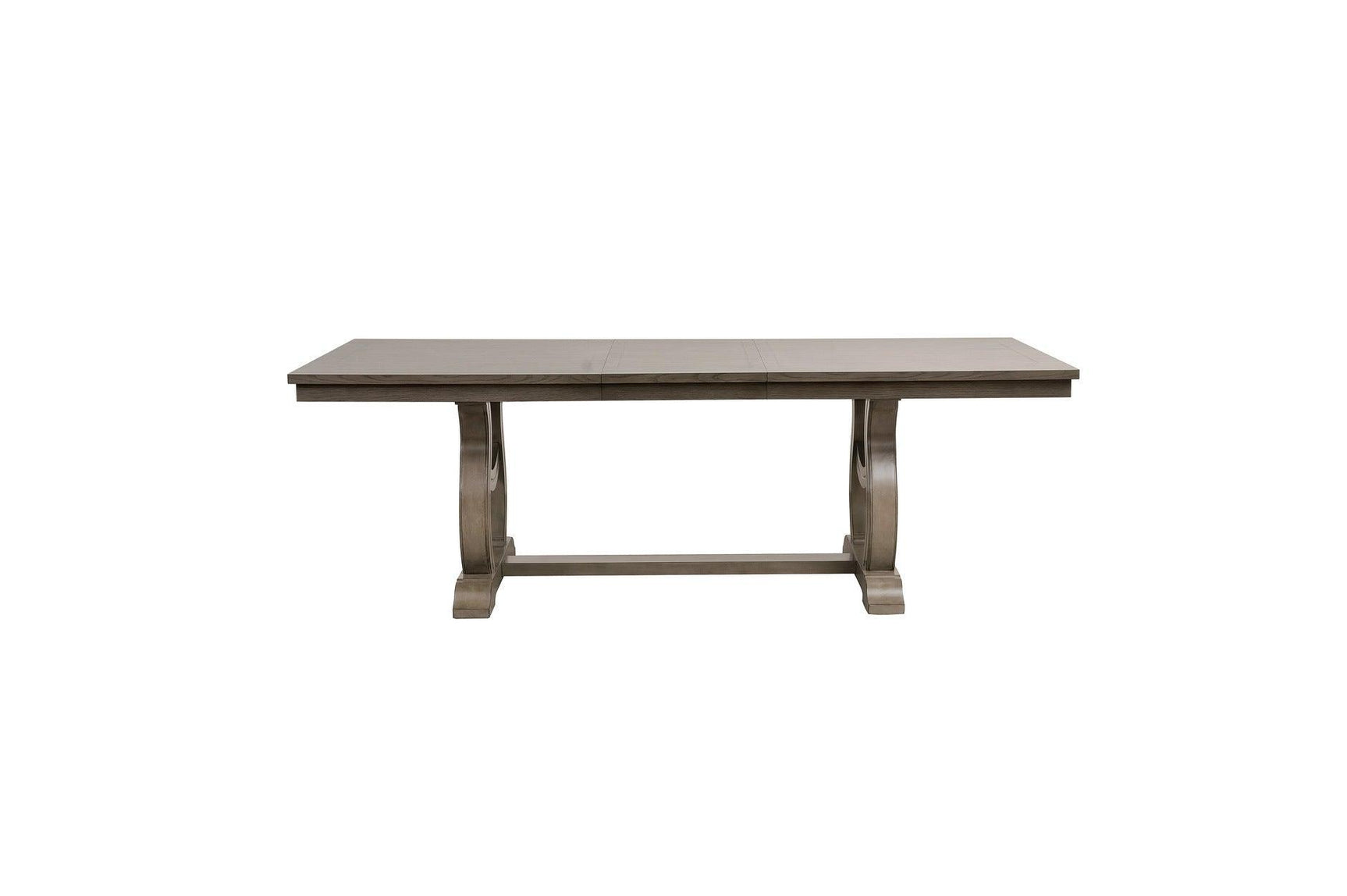 Vermillion Neutral Bisque Wood Button-Tufted Fabric Upholstered Seat Rectangular Dining Room Set - Ella Furniture