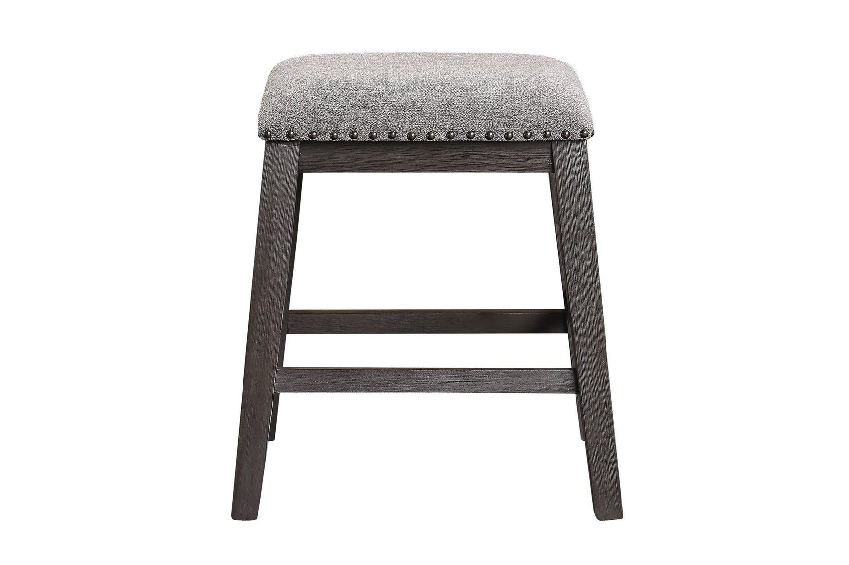 Timbre Black Contemporary Acacia Veneer Wood Wire Brown Fabric Seat Rectangular Dining Room Set - Ella Furniture