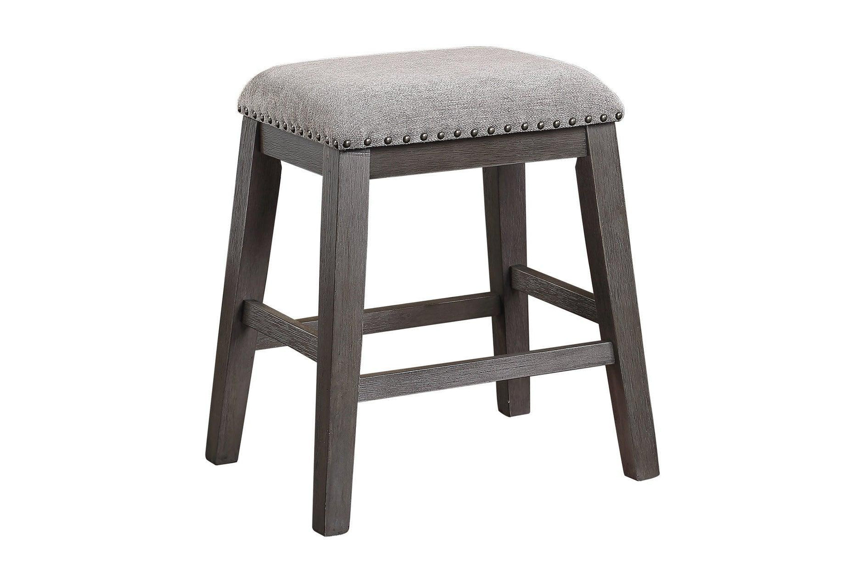Timbre Black Contemporary Acacia Veneer Wood Wire Brown Fabric Seat Rectangular Dining Room Set - Ella Furniture